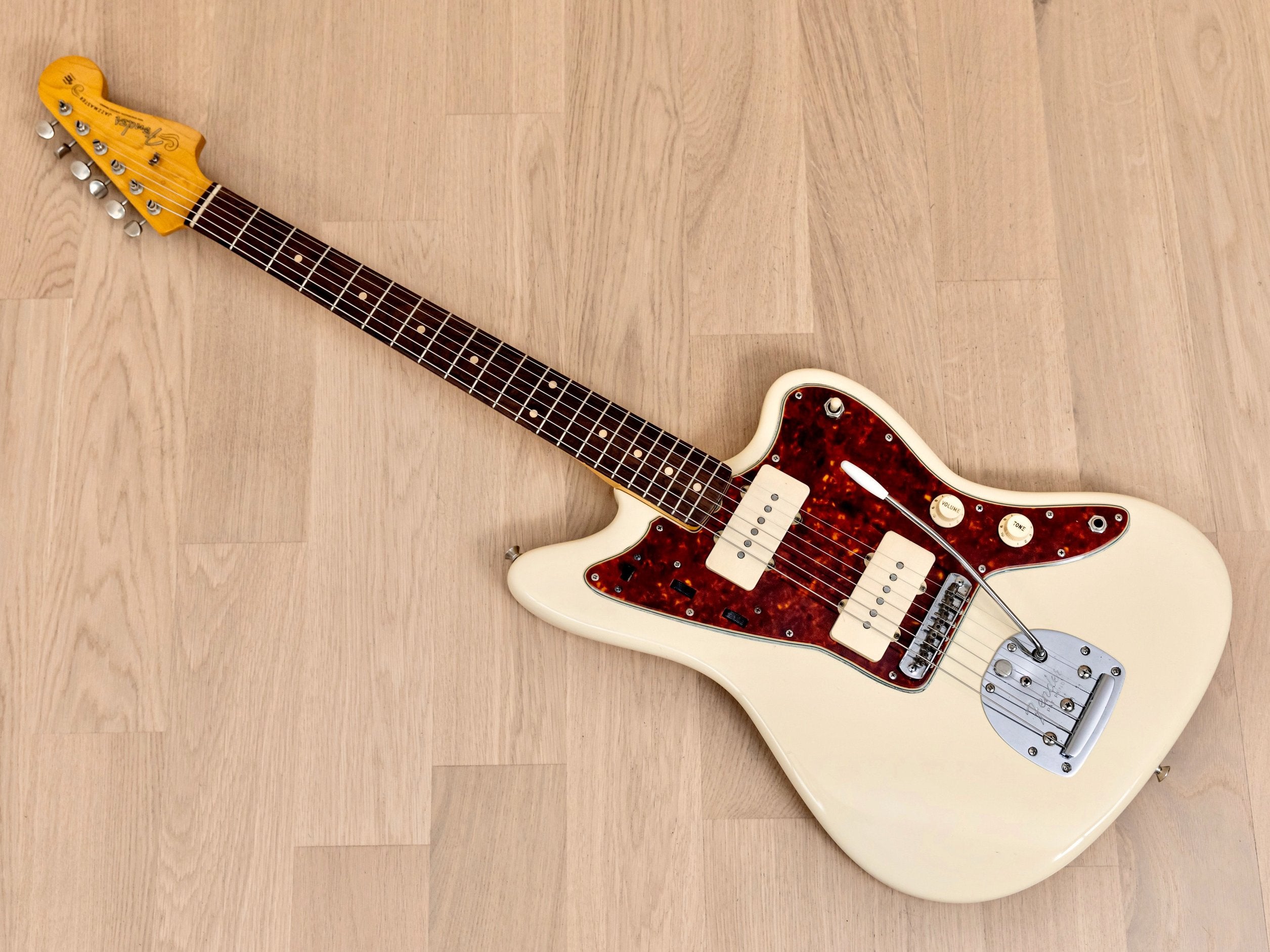 1959 Fender Jazzmaster Vintage Pre-CBS Offset Electric Guitar Olympic White w/ Case