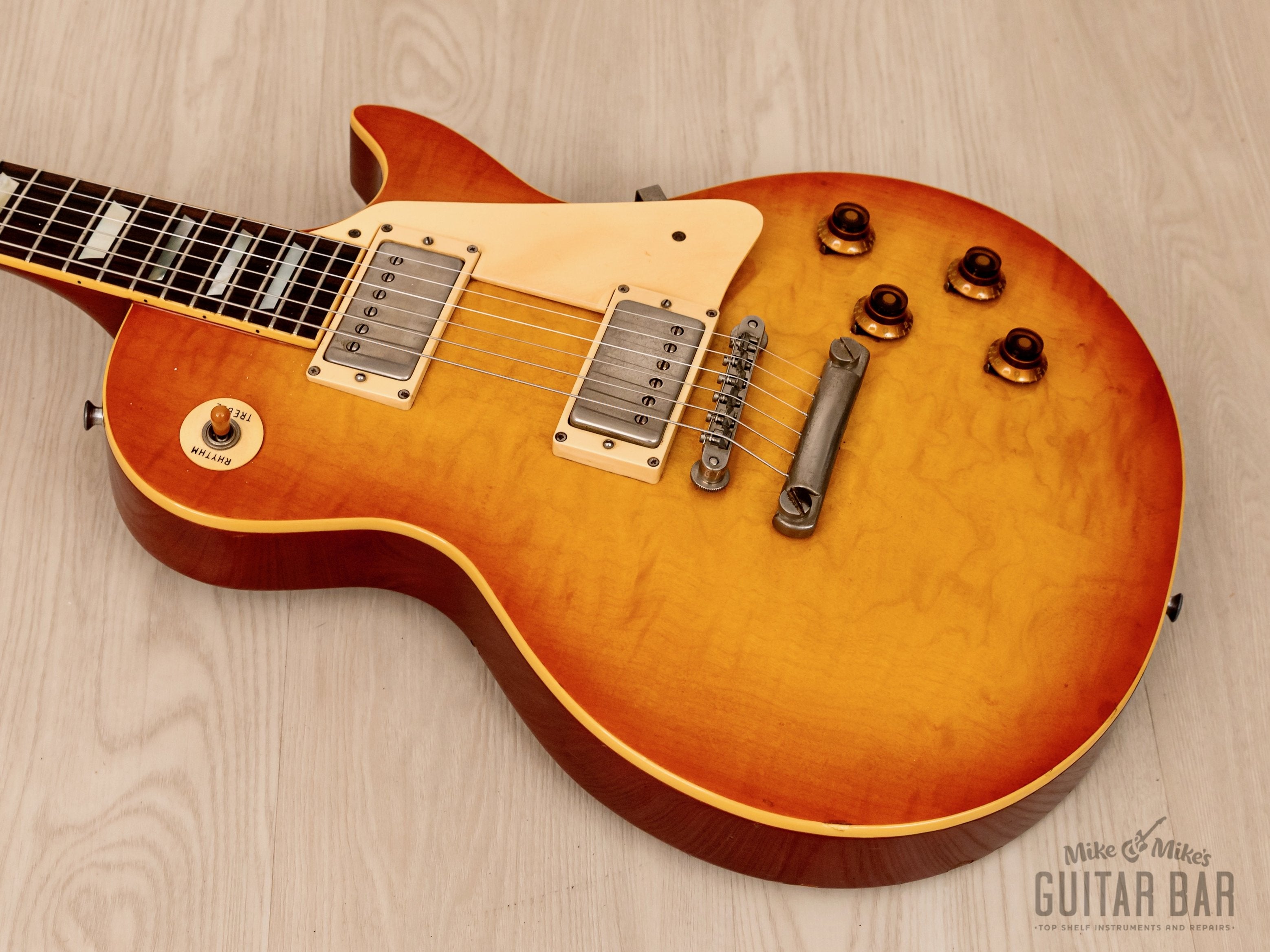 1980 Greco Super Real EGF1200 Sunburst Lacquer Finish w/ Dry Z PAFs &  Brazilian Board, Japan