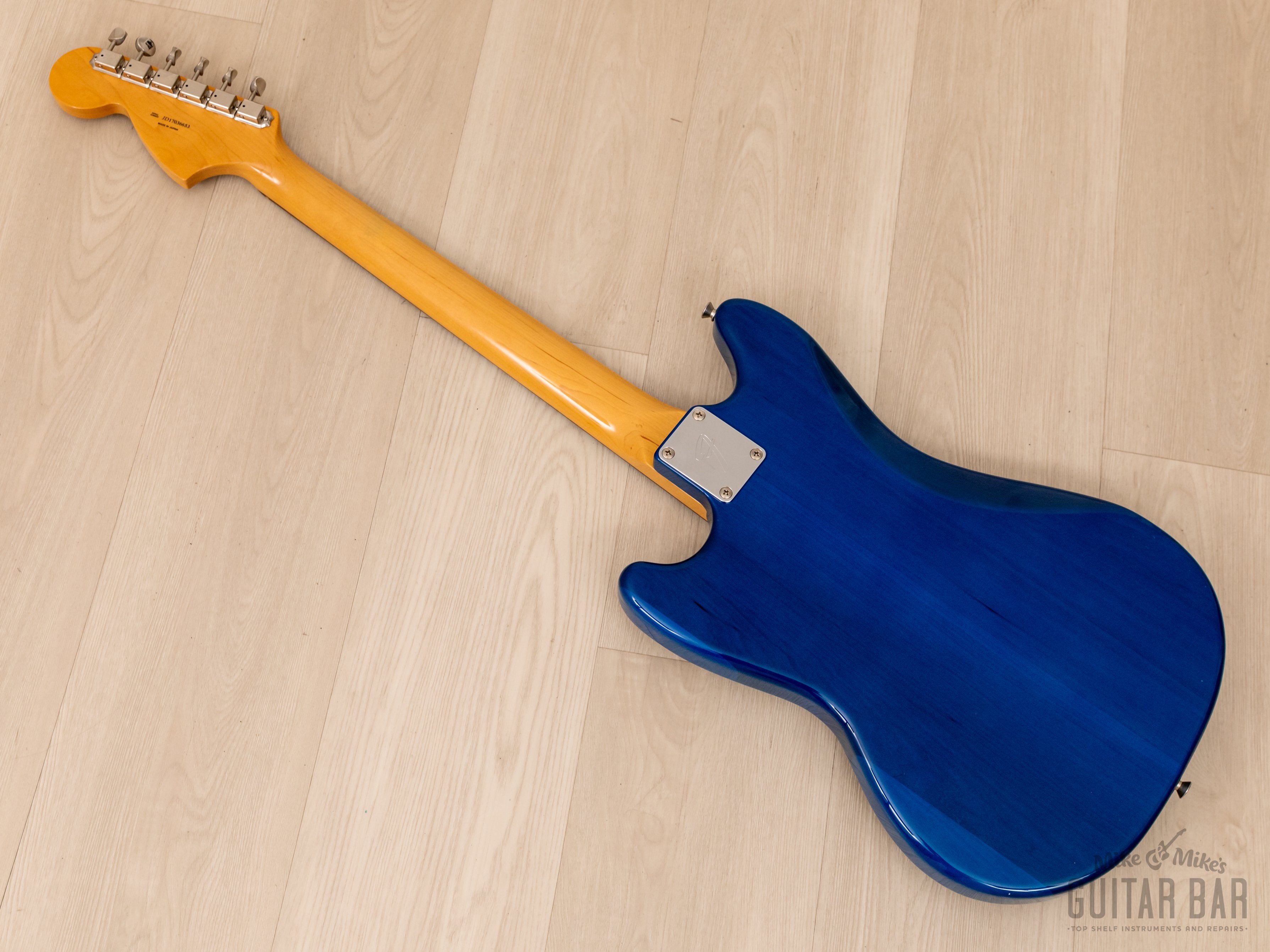 2017 Fender Traditional 70s Mustang Sapphire Blue, Near-Mint w/ Hangtags, Japan MIJ