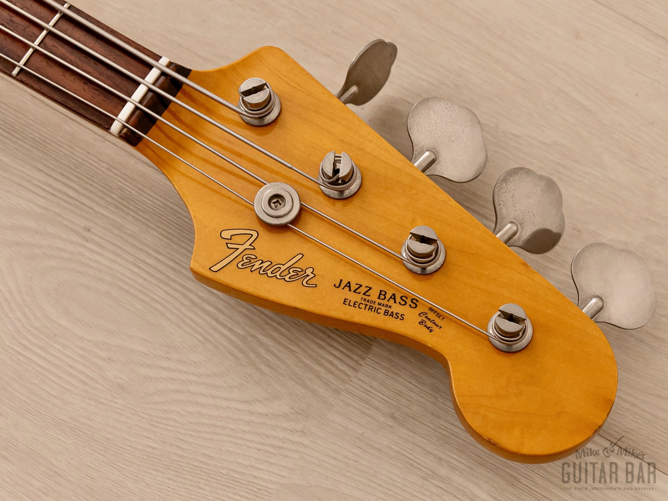 2000 Fender Jazz Bass ‘62 Vintage Reissue JB62-58 Sunburst w/ Case, Japan CIJ