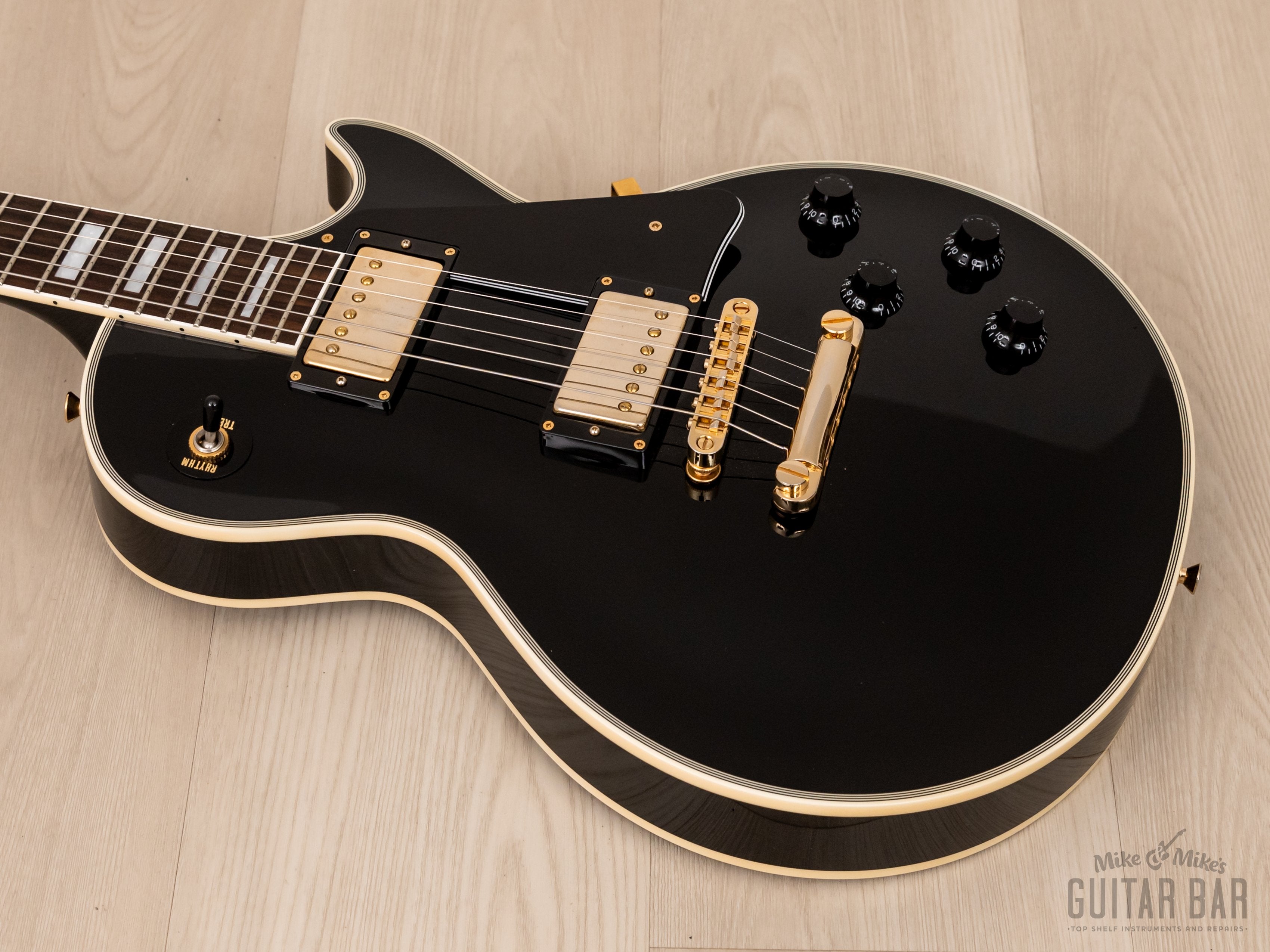 2009 Burny RLC-85 Custom Black Beauty Electric Guitar w/ Hangtags, Japan Fernandes
