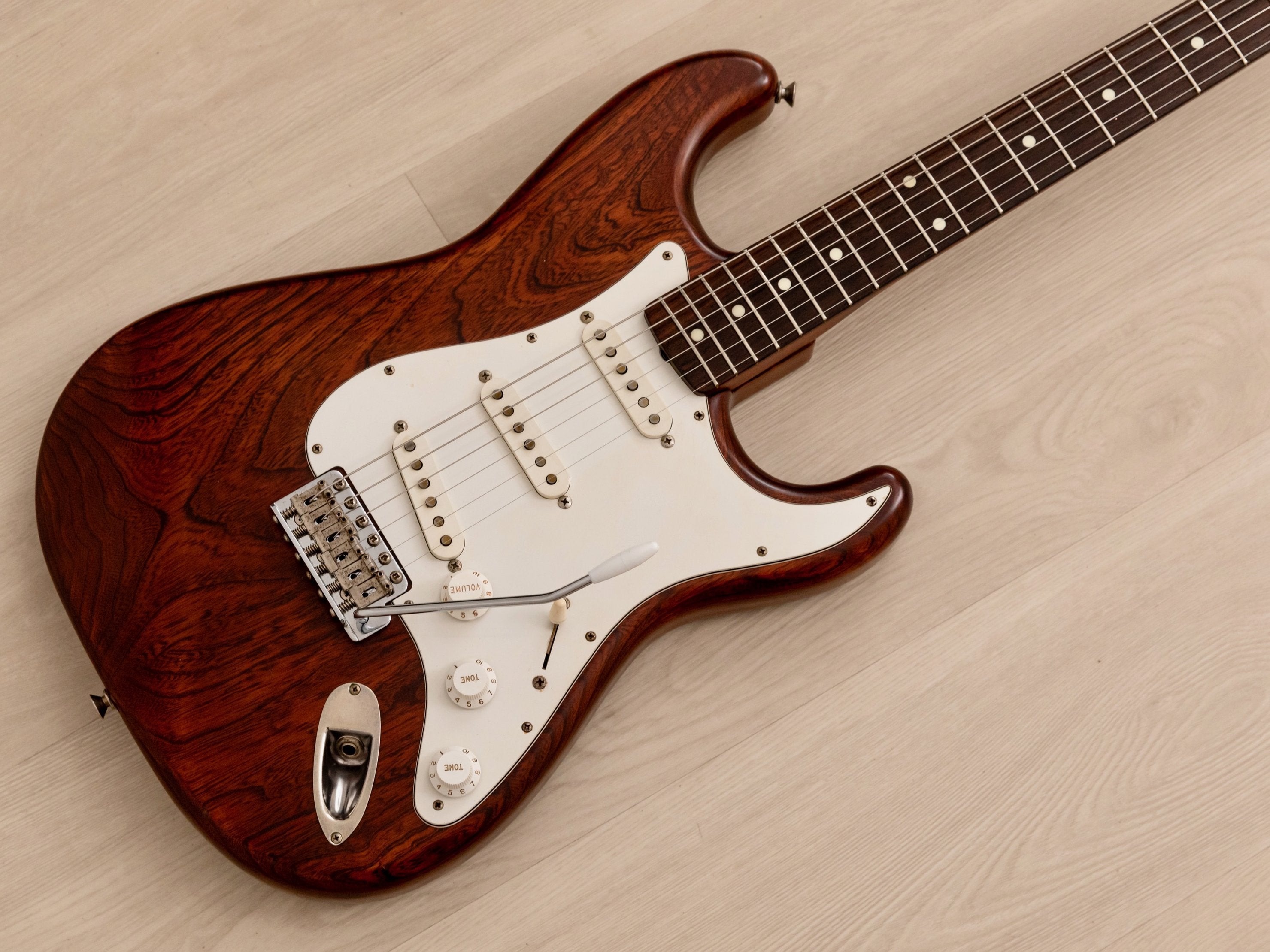 1990 Fender Stratocaster Order Made ST62 Walnut Satin Nitro Lacquer w/ USA Pickups, Japan MIJ Fujigen