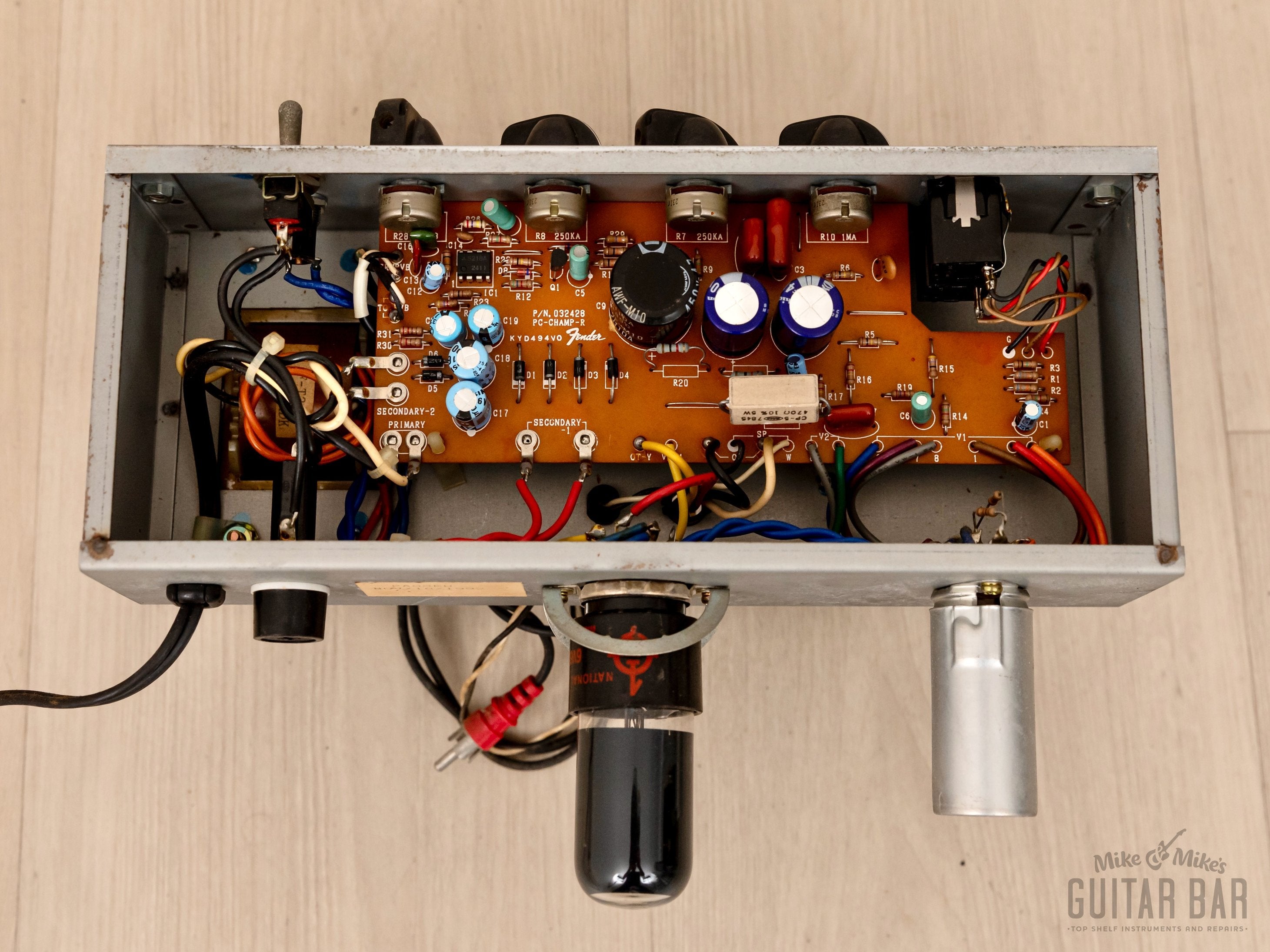 1992 Fender Custom Edition Wood Champ Reverb Class A Tube Amp Tweed-Style, Japan MIJ Woody