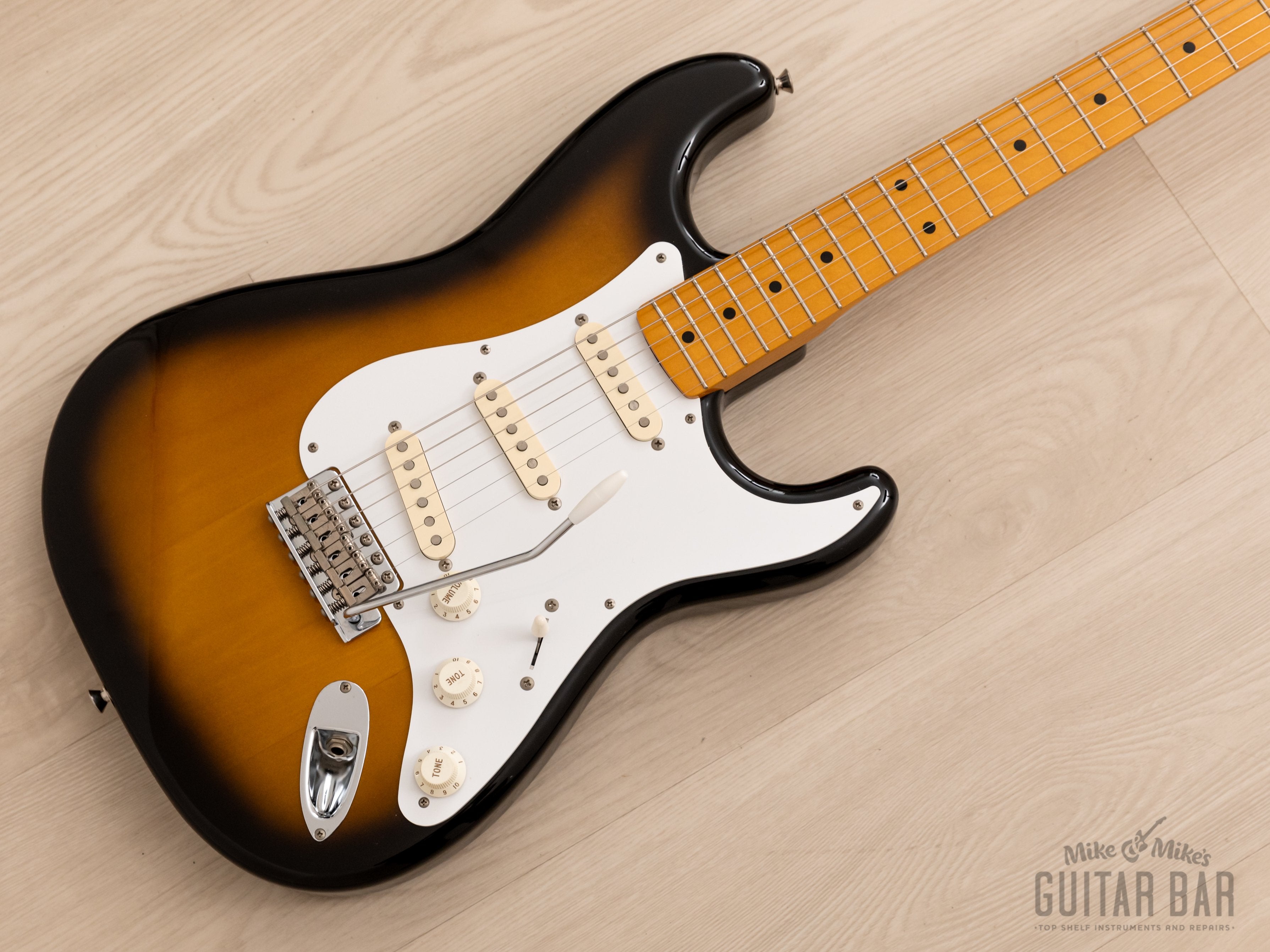 2010 Fender Stratocaster '57 Vintage Reissue ST57 Sunburst, Japan 