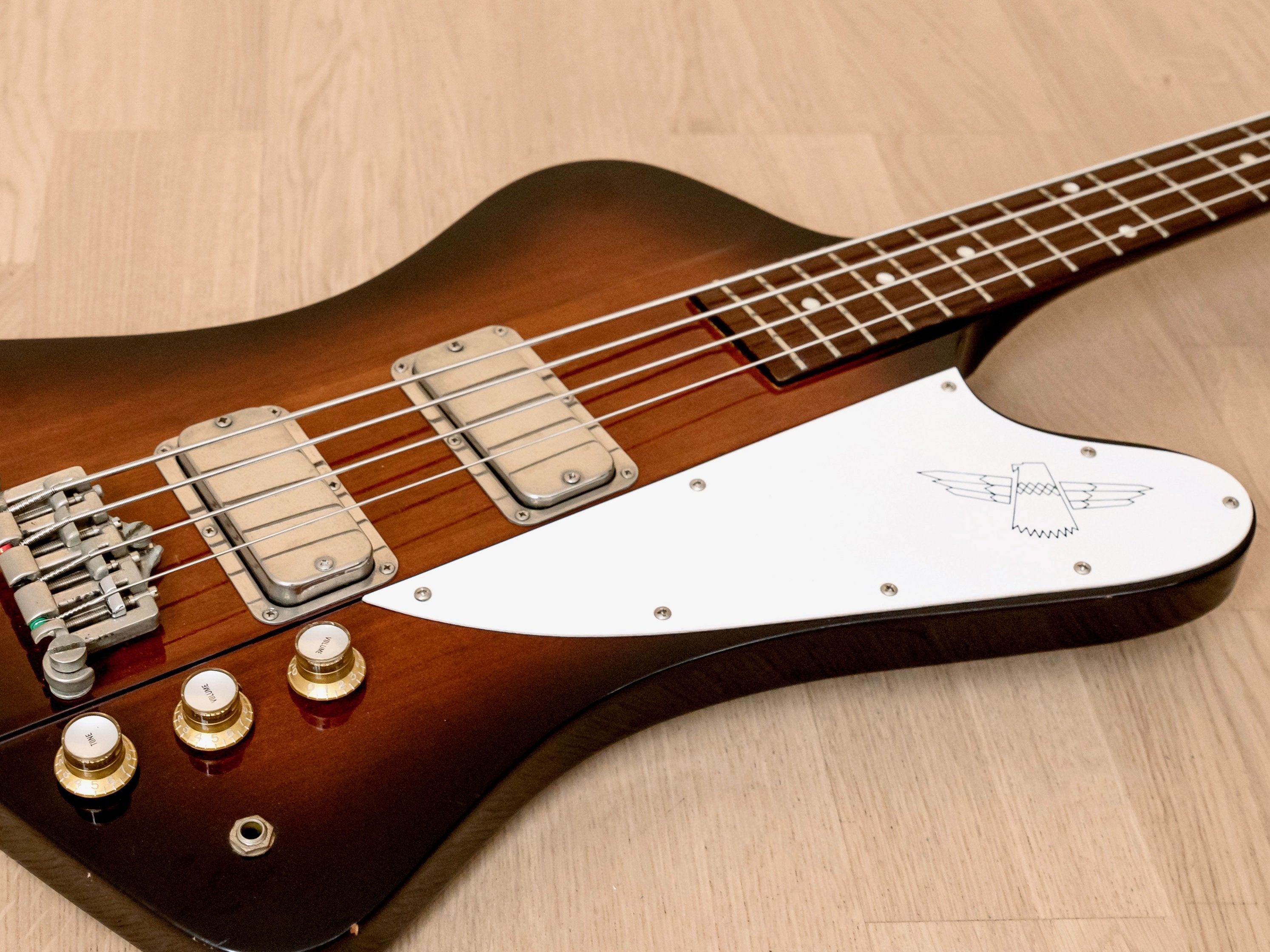 1998 Orville Thunderbird IV Bass Sunburst, Gibson-made, Japan Terada