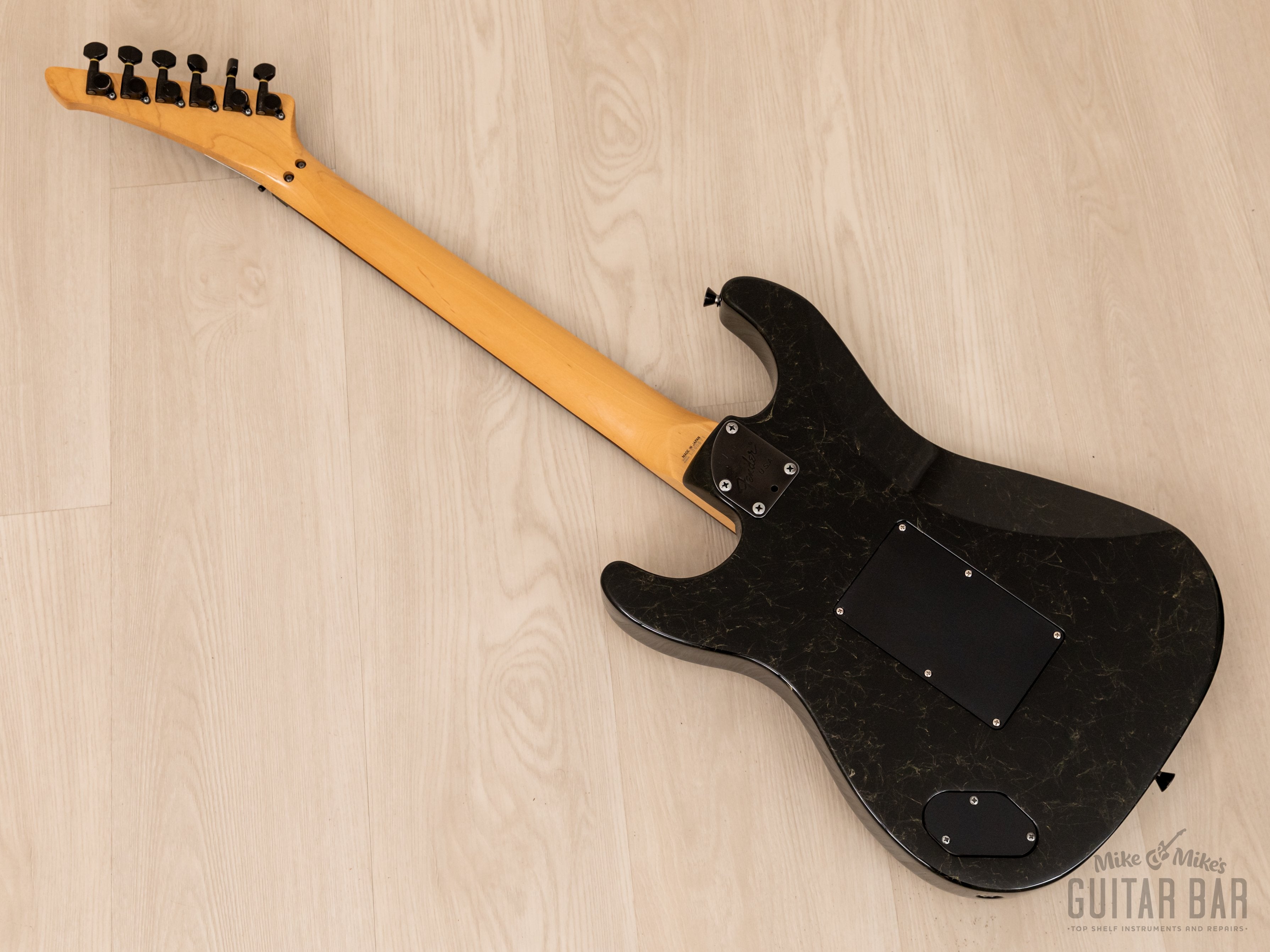 1991 Fender HM Strat HST558 HSH Superstrat Blackstone w/ Dimarzio & F