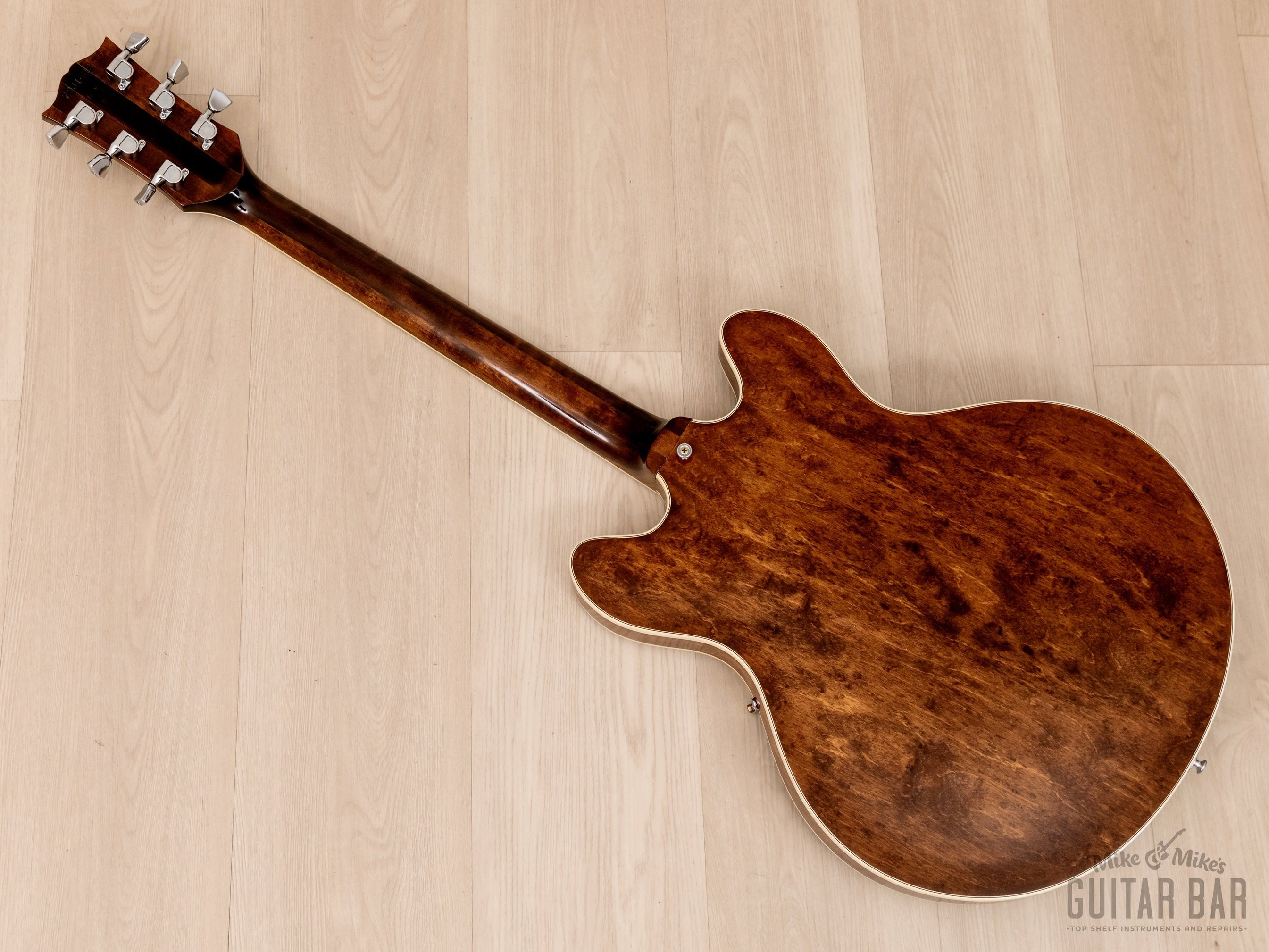 1978 Gibson ES-355 TDW Walnut, Custom Ordered Super 400 Inlay, Collector-Grade w/ Case, Tags