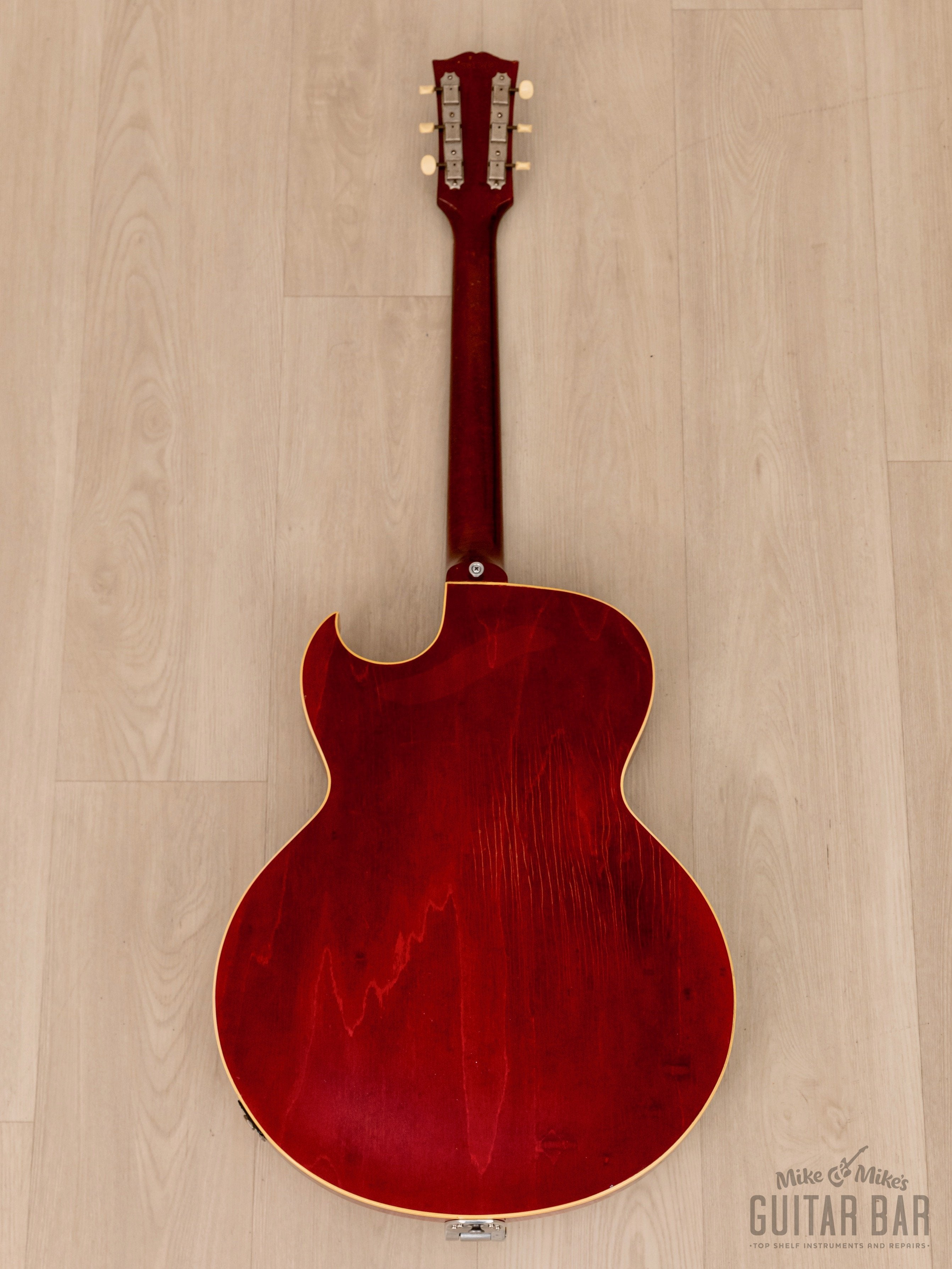 1966 Gibson ES-125 TC Vintage Hollowbody Guitar 3 Pickup P-90 Mod w/ Bigsby & Case