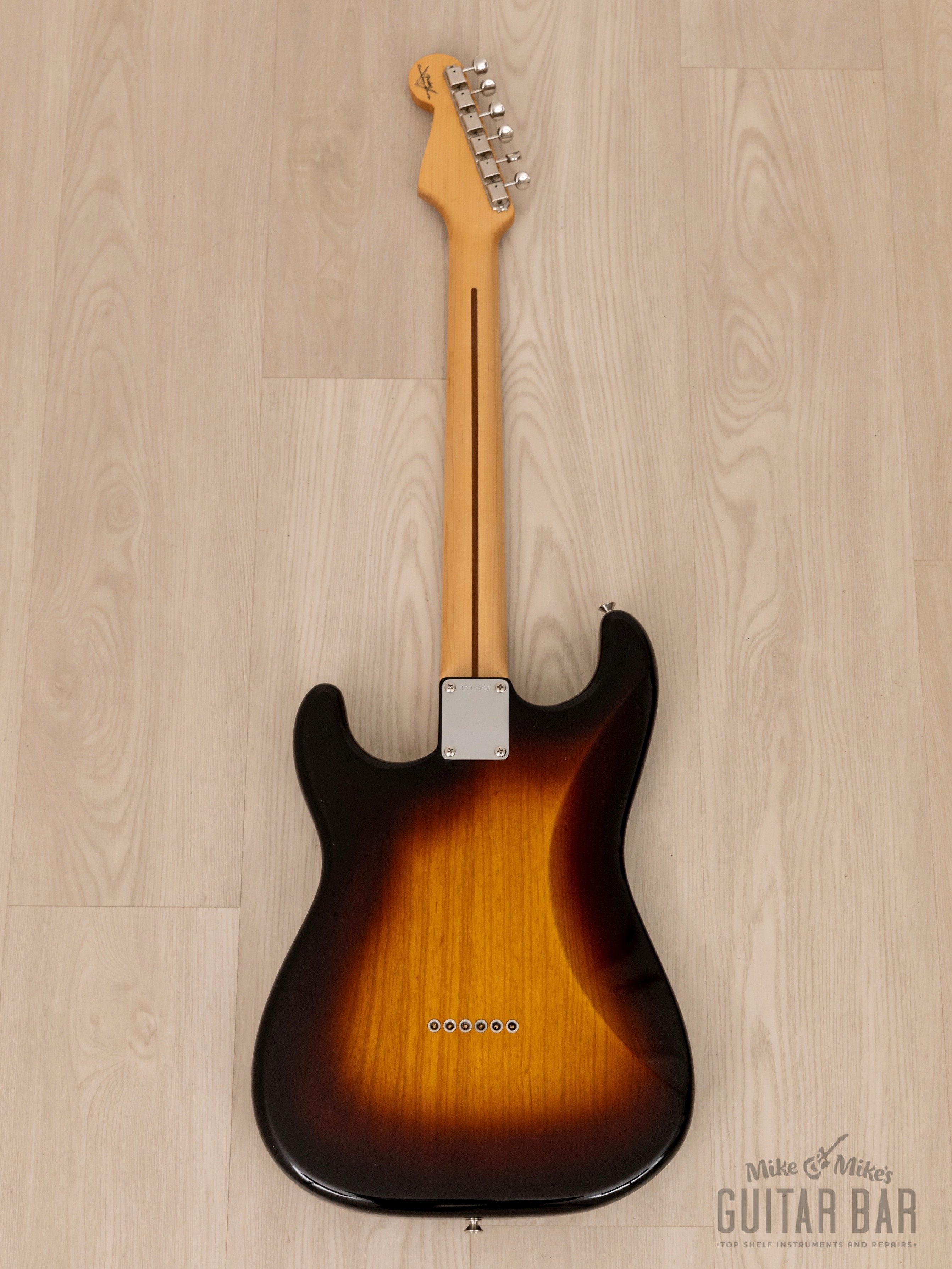2021 Fender Custom Shop 1955 Stratocaster Hardtail Sunburst, Mint w/ Tags, COA & Case