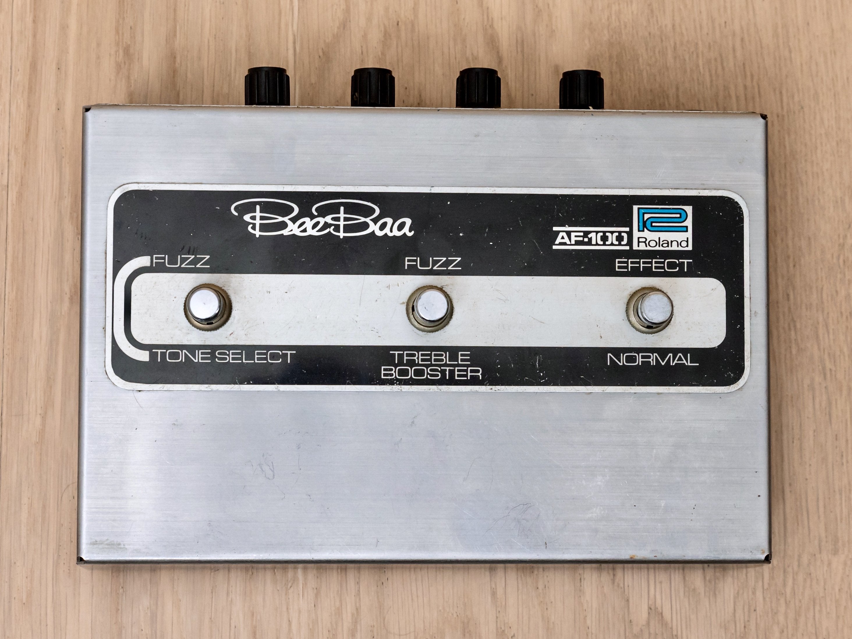 1970s Roland AF-100 BeeBaa Vintage Fuzz Guitar Effects Pedal