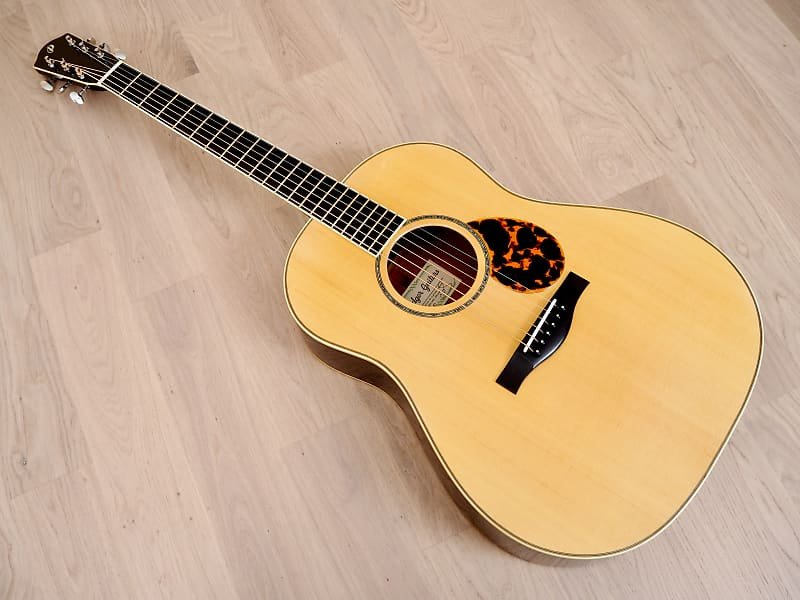 Pledger Guitars Slope Shoulder D Luther-Built Dreadnought Acoustic Guitar w/ohc