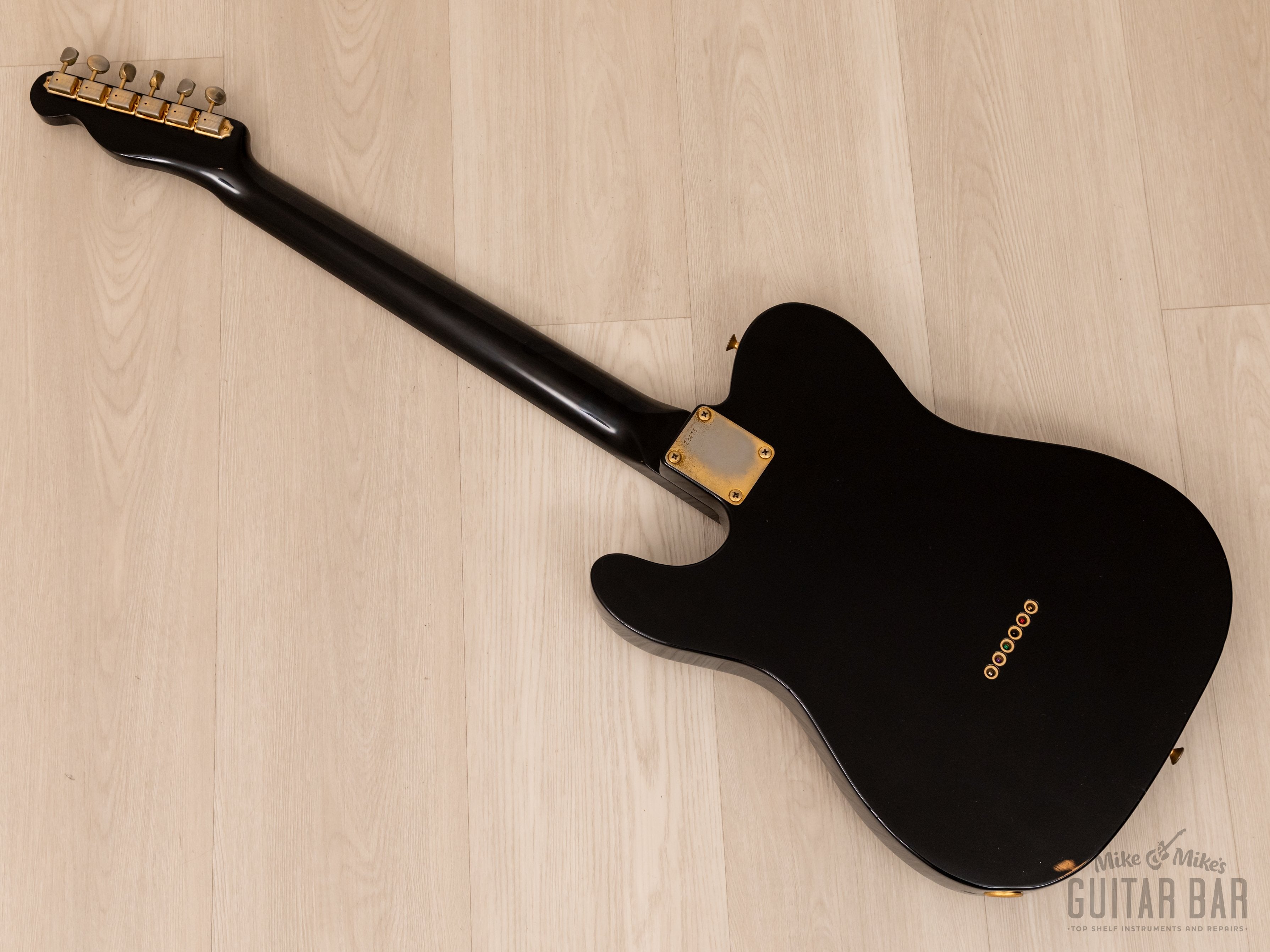 1980s Tokai Breezysound TTE Vintage T-Style Electric Guitar Black, Japan