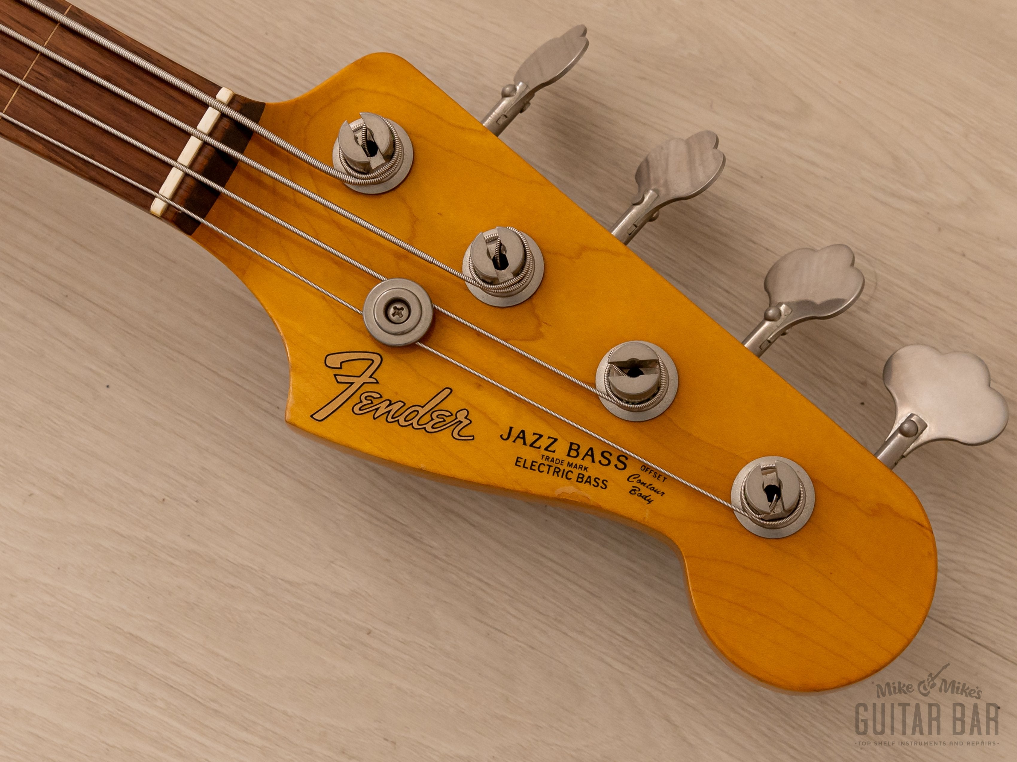 2002 Fender Jazz Bass Fretless '62 Vintage Reissue JB62-77FL w/ USA Pickups & Case, Japan CIJ, Jaco