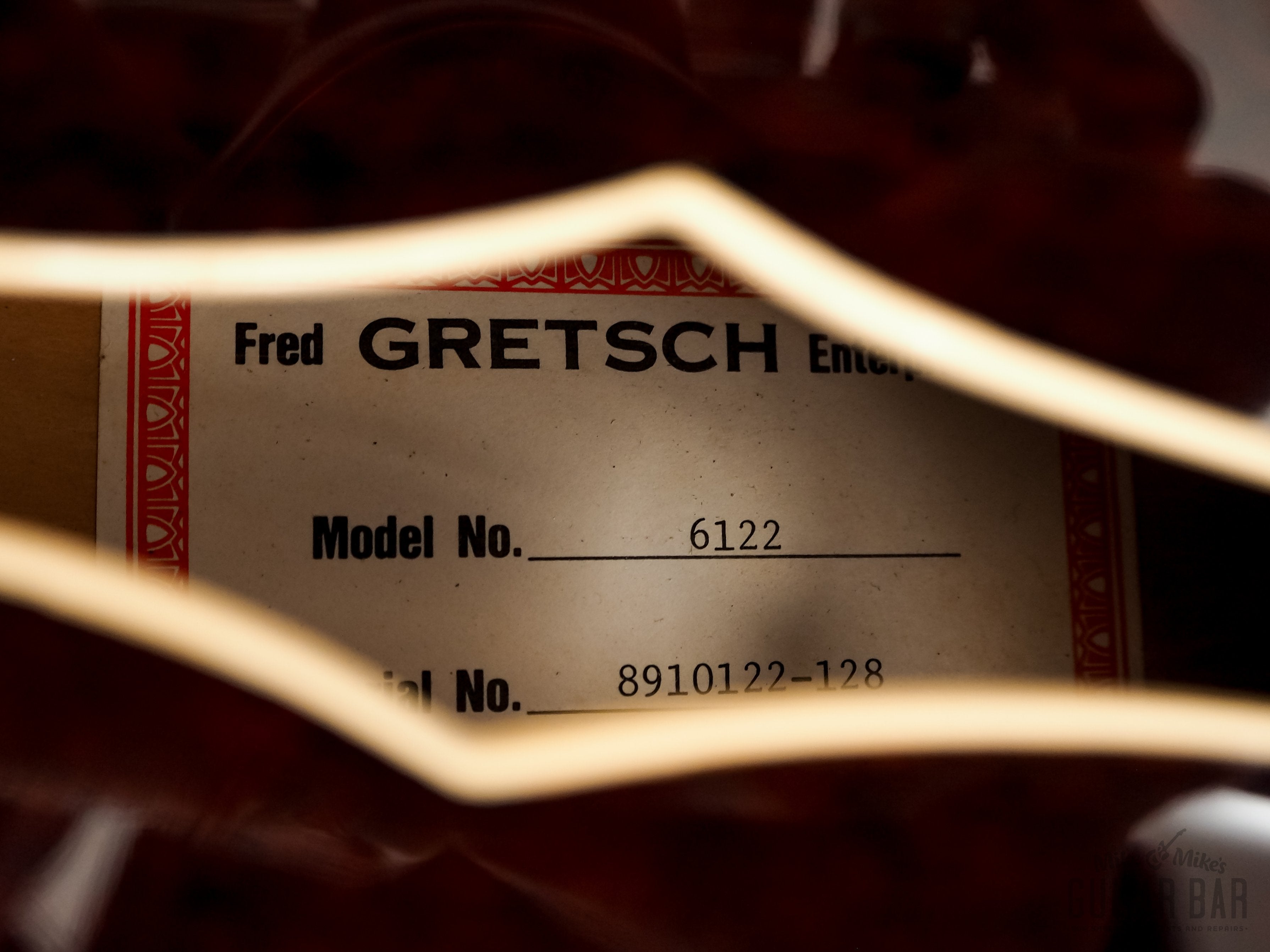 1989 Gretsch G6122 Country Classic II Walnut, Chet Atkins Country Gentleman w/ Case