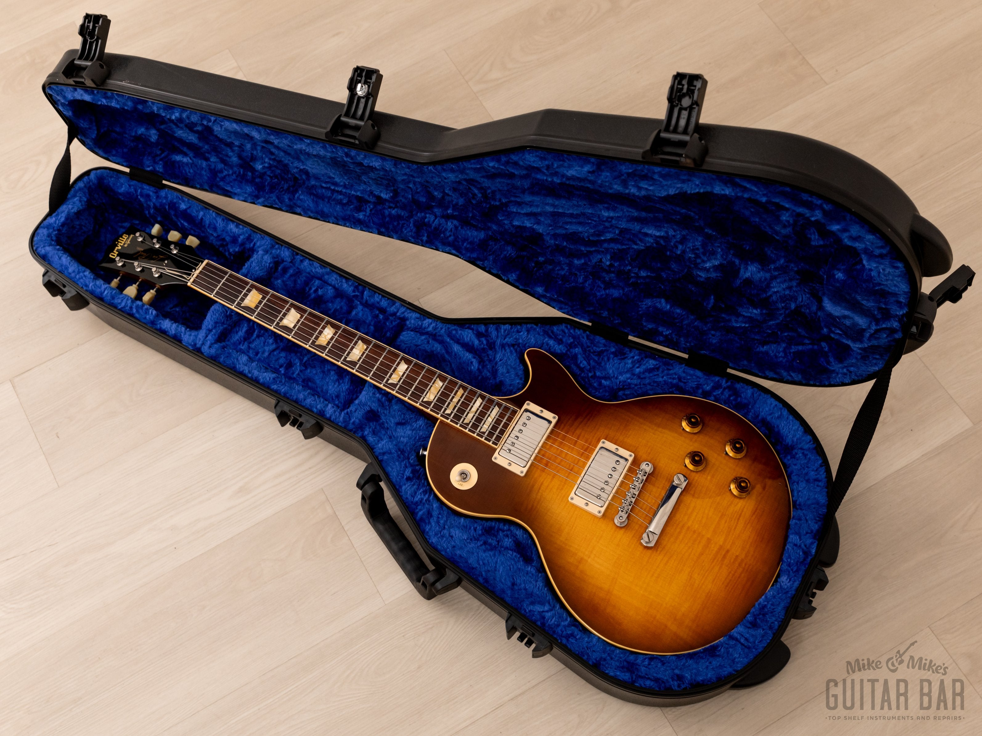 1993 Orville by Gibson Les Paul Standard LPS-59R Honey Burst w/ 57 Classic PAFs, Case
