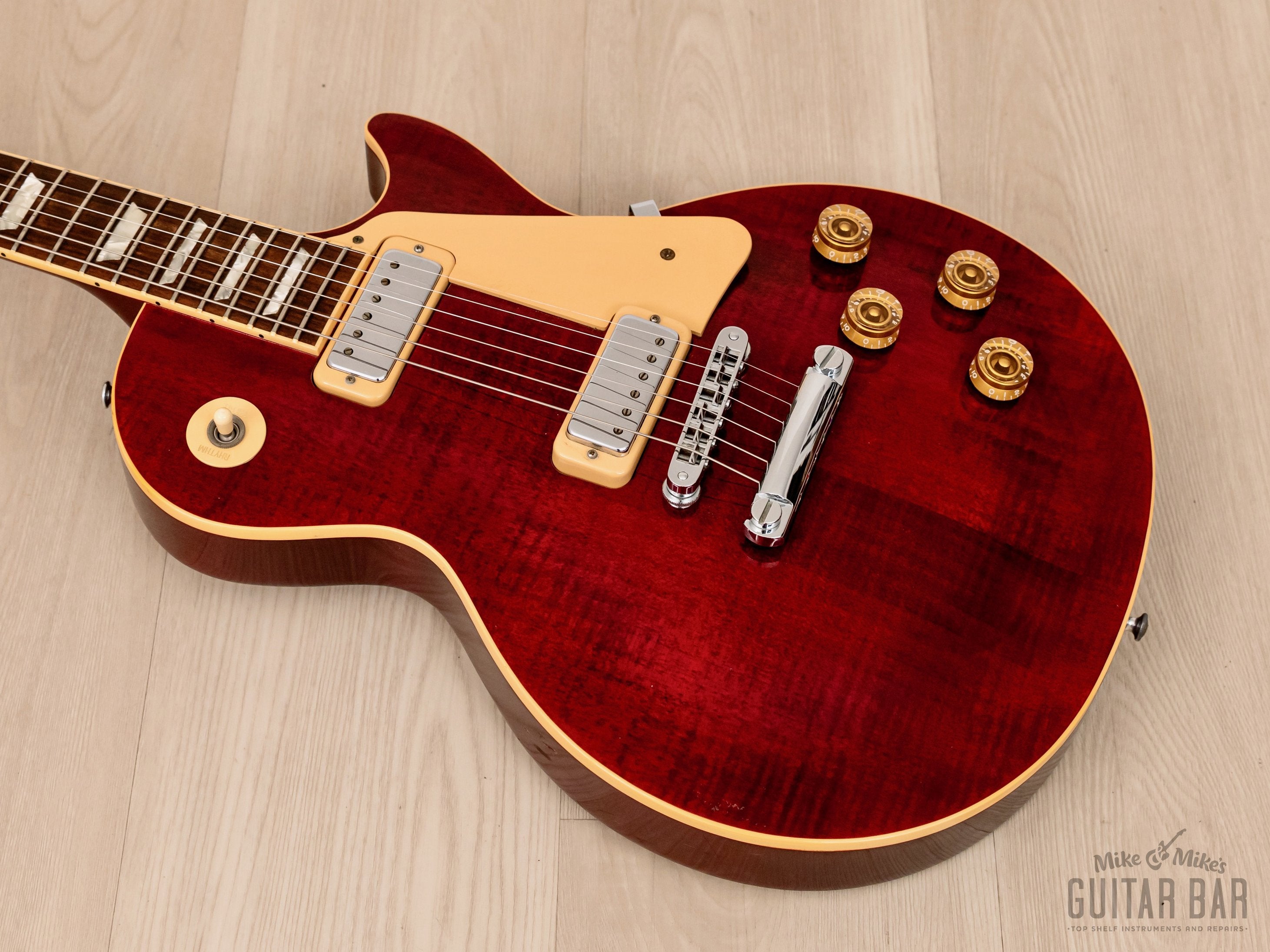 1999 Gibson Les Paul Deluxe Limited Edition Wine Red w/ Case & Hangtags, Yamano