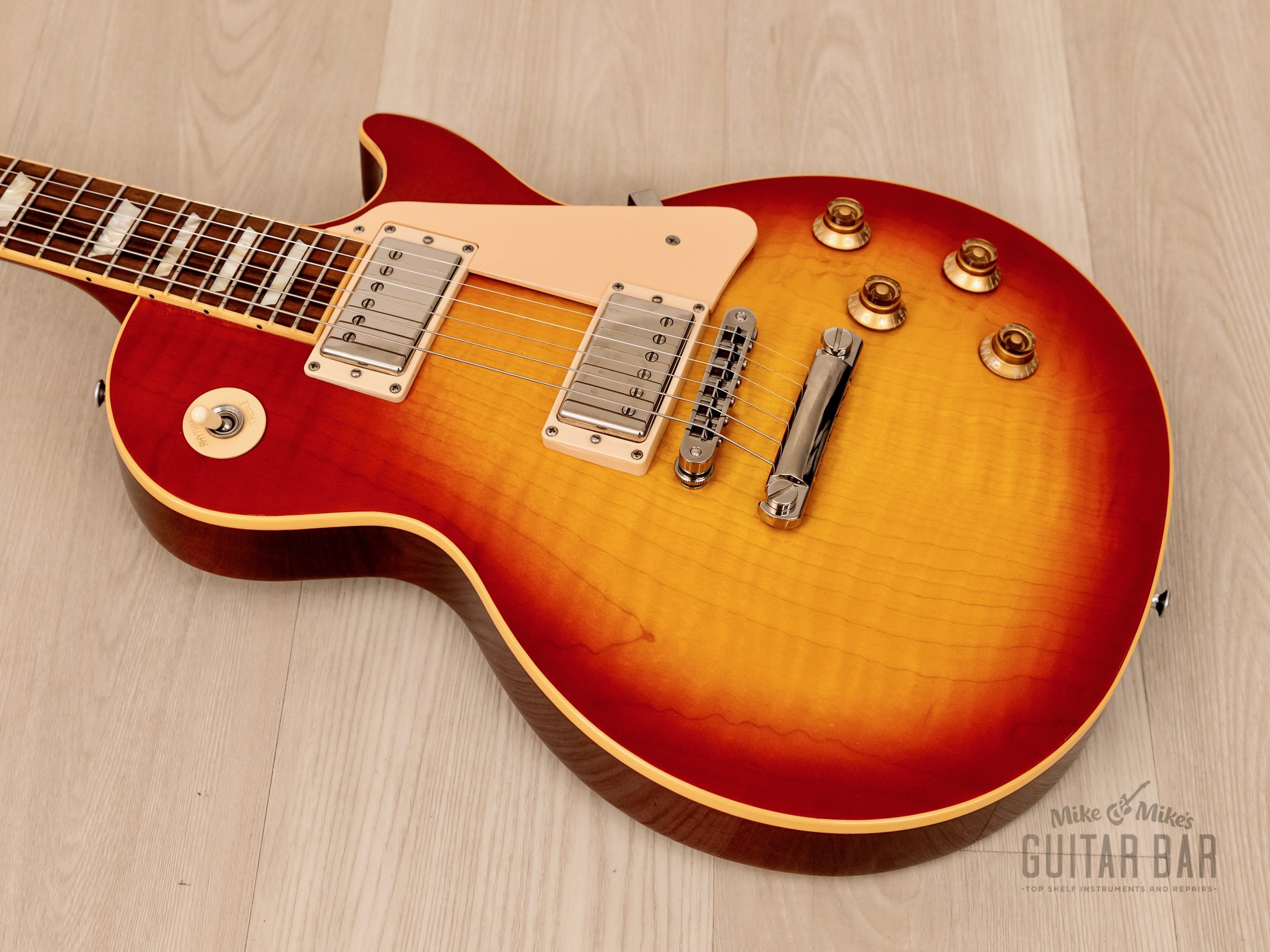 2007 Gibson Les Paul Standard Plus Flame Top Heritage Cherry Sunburst w/ Burstbucker PAFs, Case, Tags