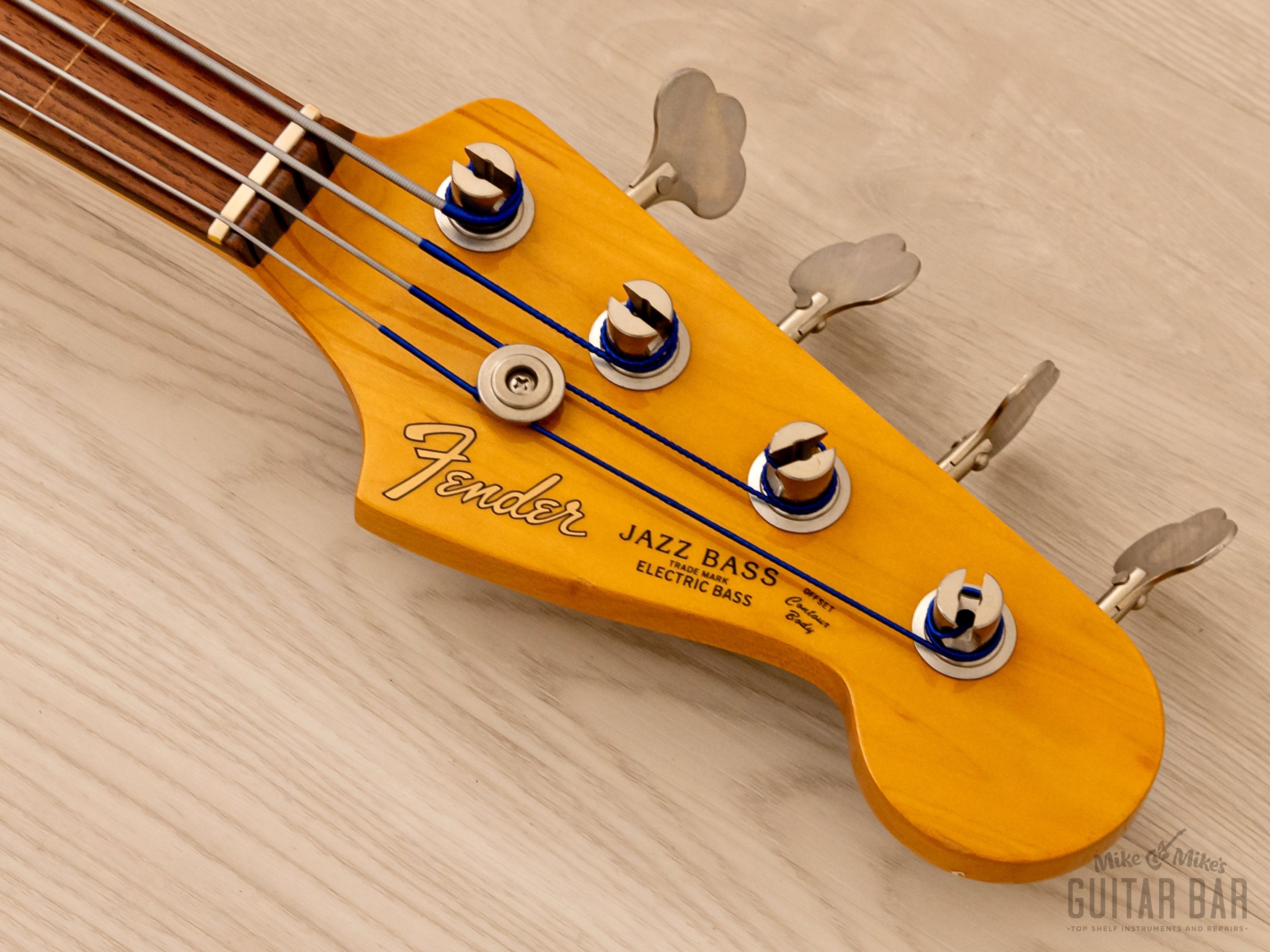 2000 Fender Jazz Bass Fretless '62 Vintage Reissue JB62-77FL w/ USA Pickups, Japan CIJ, Jaco