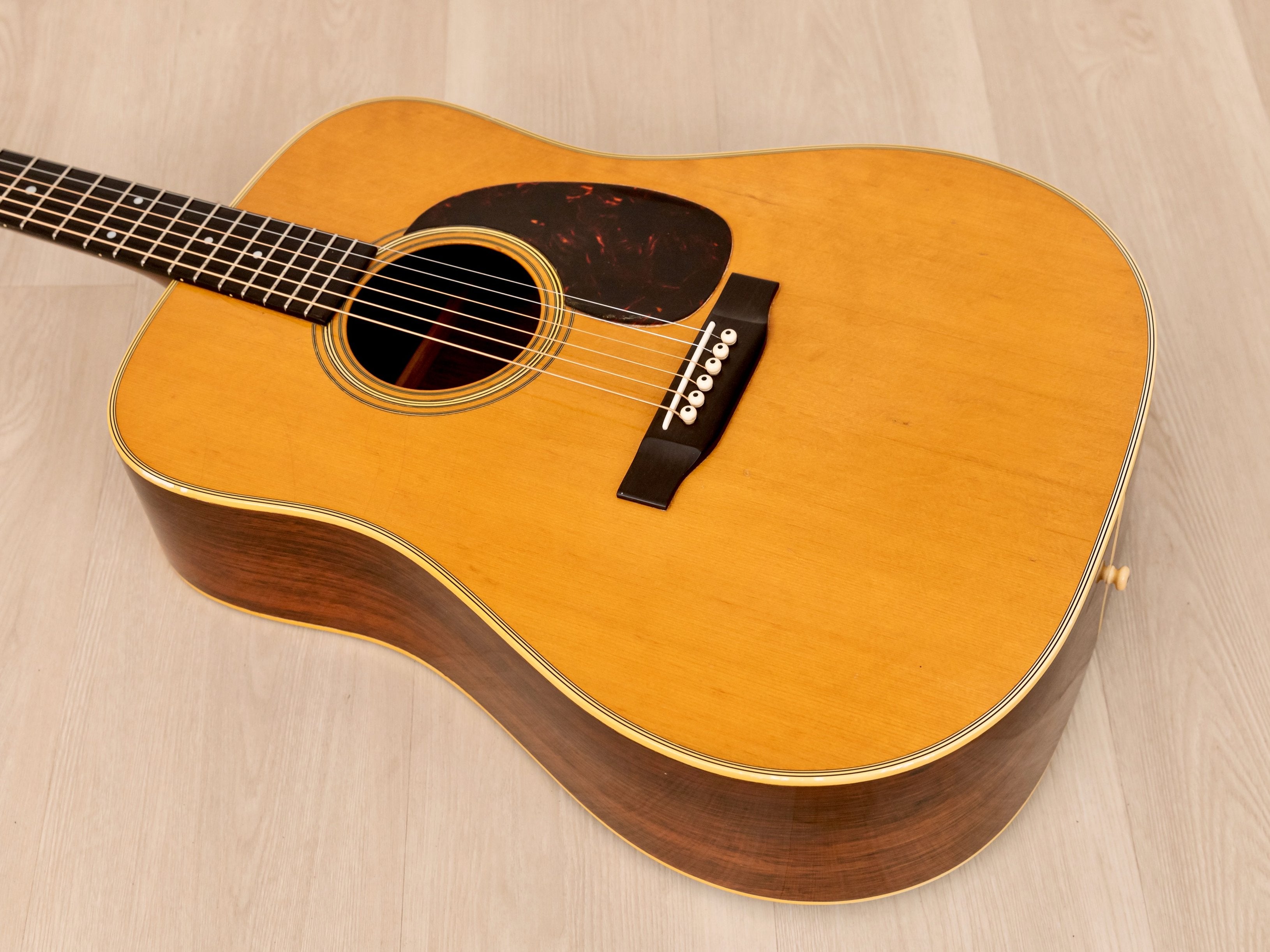 1966 Martin D-28 Vintage Dreadnought Acoustic Guitar Brazilian Rosewood w/ Case