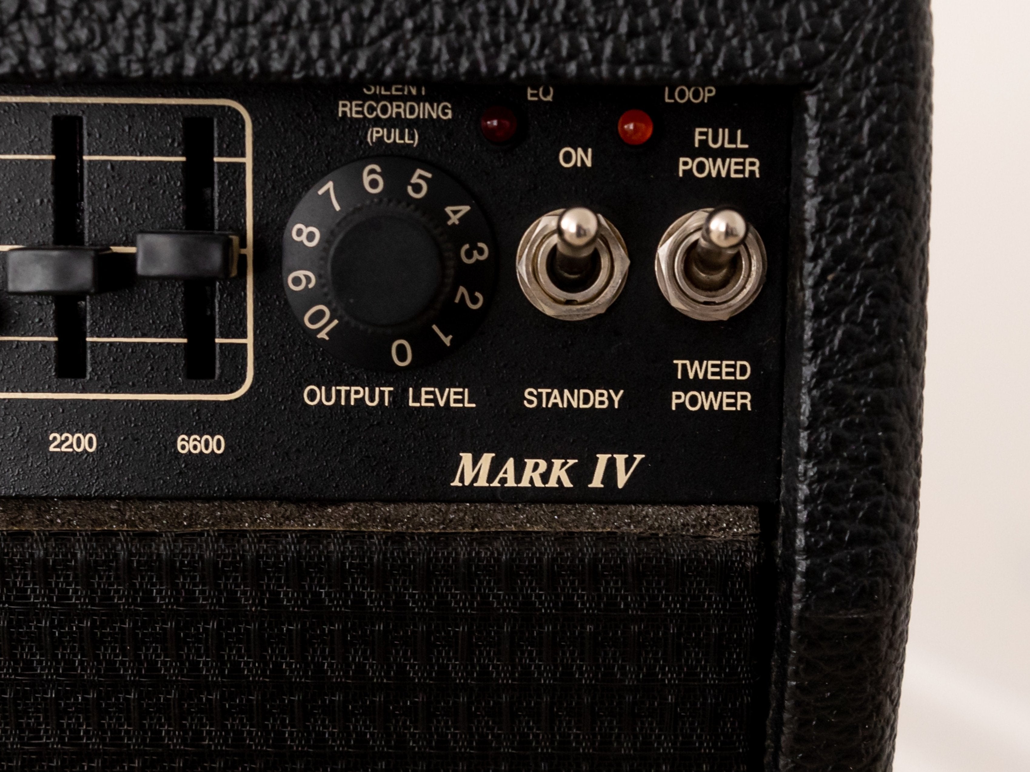 1990s Mesa Boogie Mark IV Revision A Head & 1x12 Cab w/ EV SRO, Footswitch