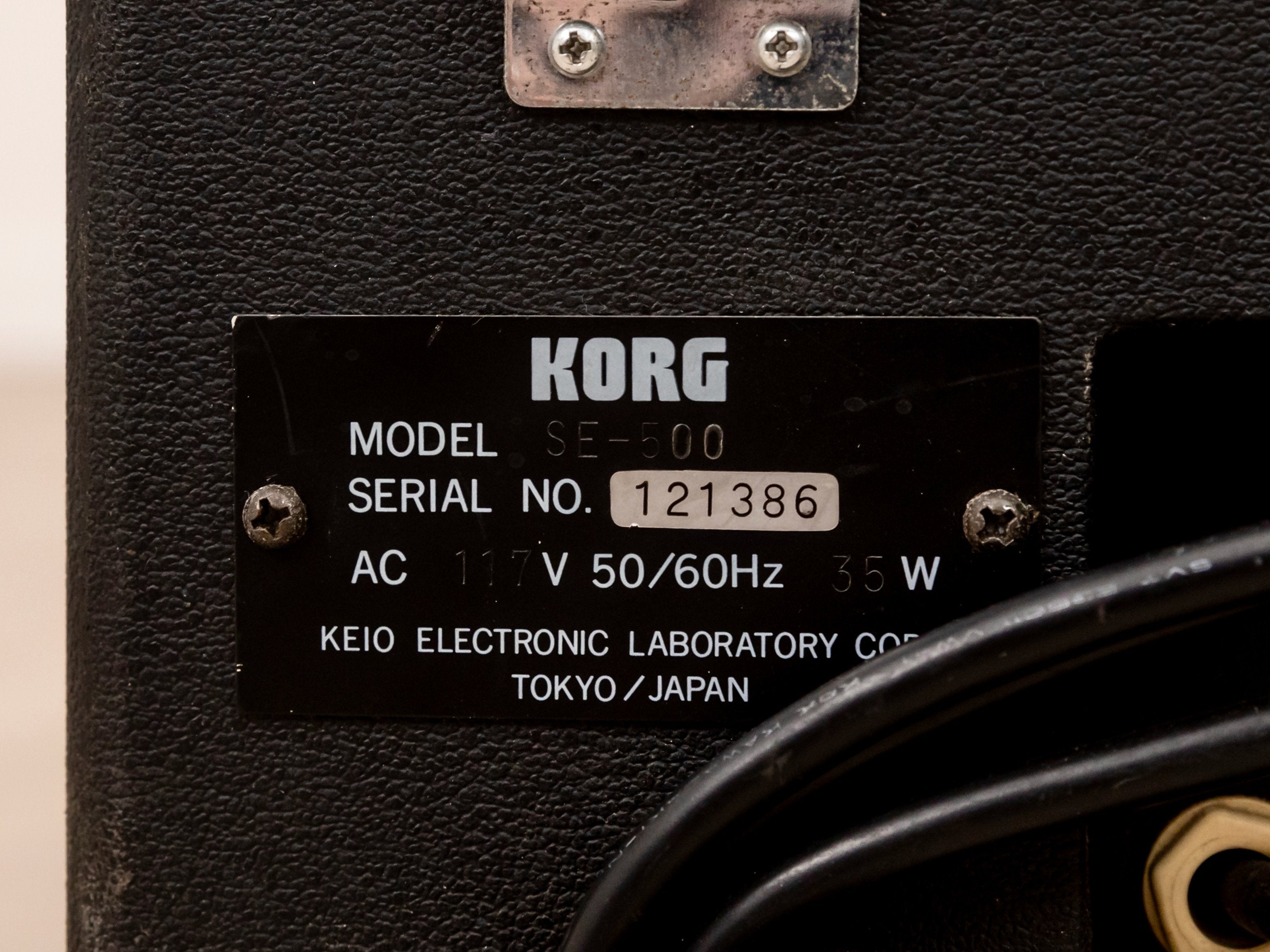 1970s Korg Stage Echo SE-500 Vintage Analog Tape Delay, Serviced