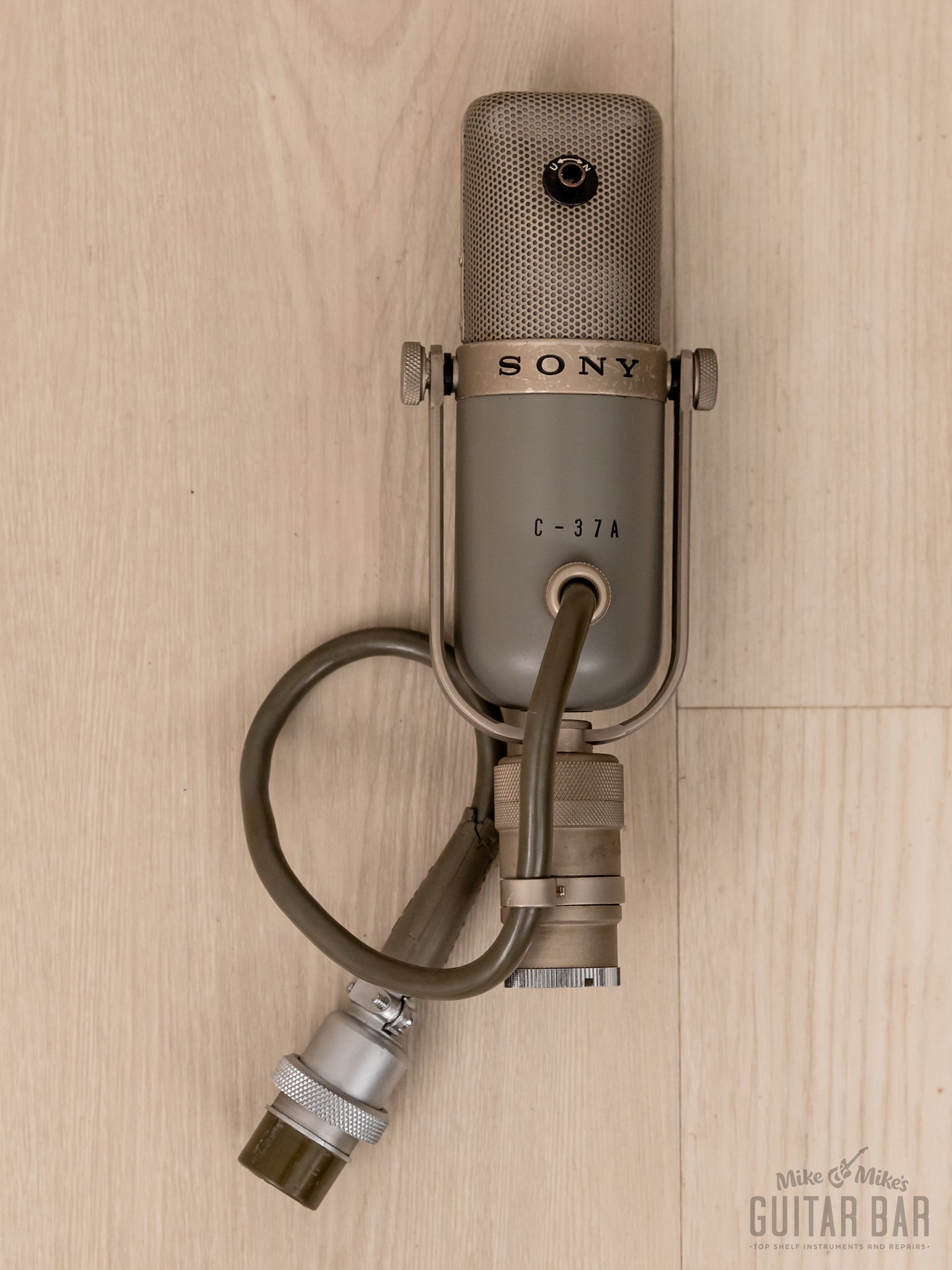1960s Sony C-37A Vintage Tube Condenser Microphone Near-Mint w/ Case, Accessories