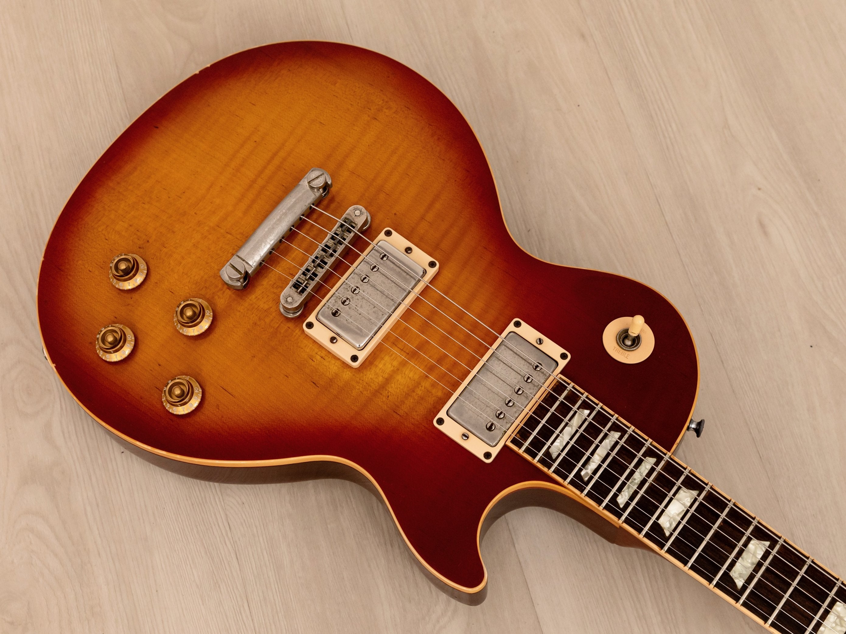 2002 Gibson Les Paul Standard Plus AAA Flame Top Cherry Sunburst w/ 57 Classic PAFs, Case