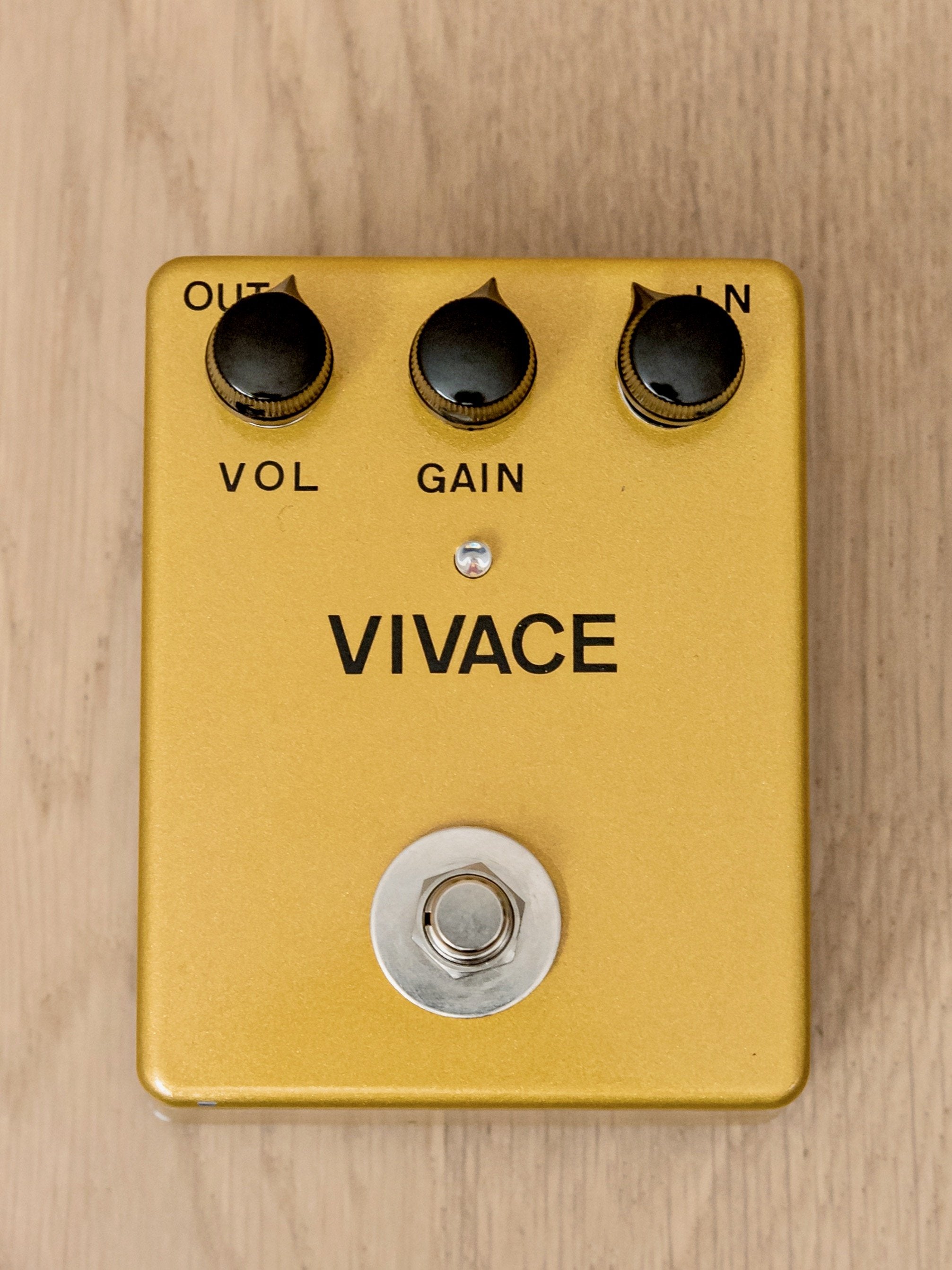 Human Gear Vivace Boutique Overdrive Klone Guitar Effects Pedal