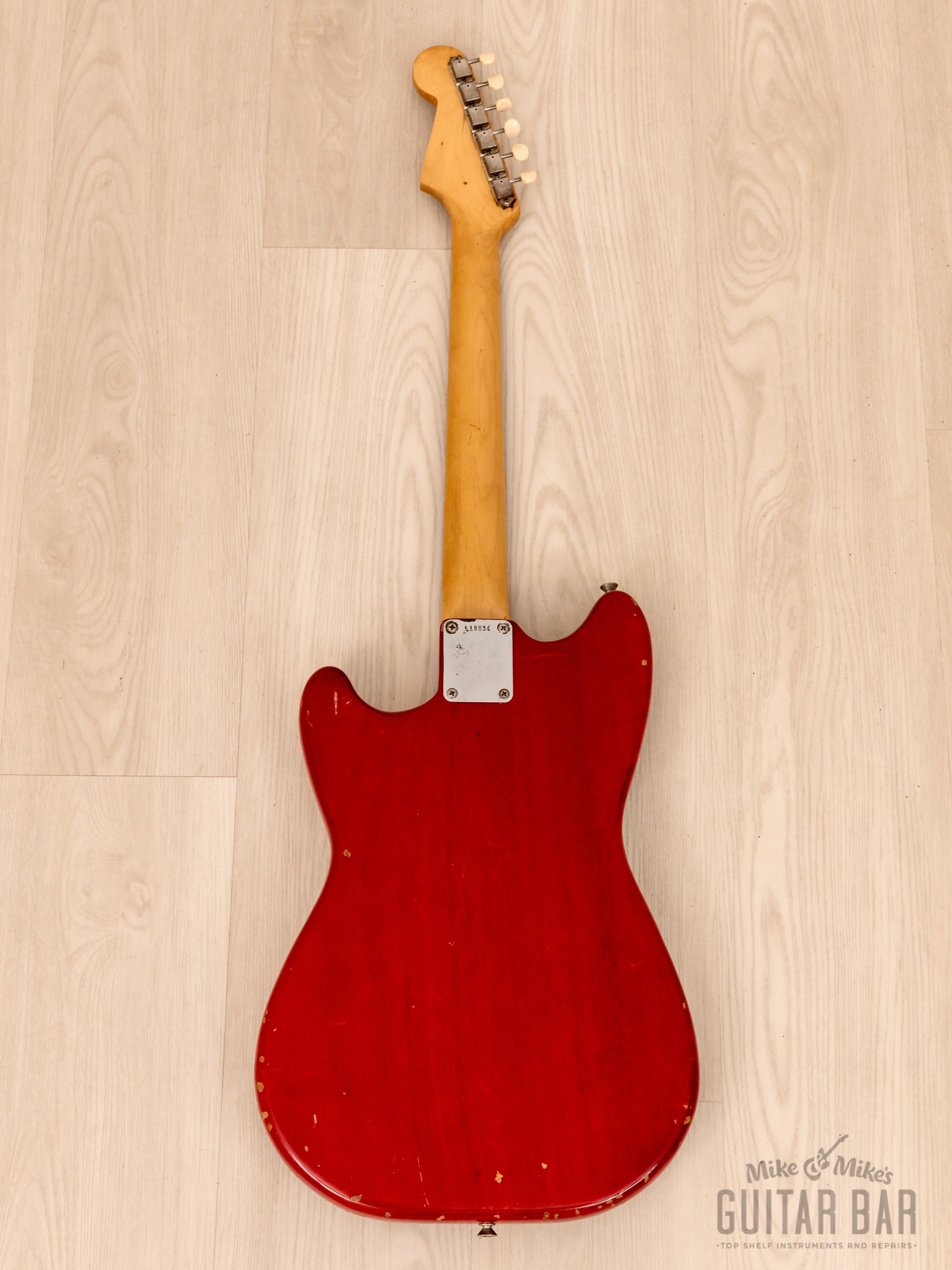 1963 Fender Duo Sonic Vintage Short Scale Guitar w/ Mahogany Body, 100% Original