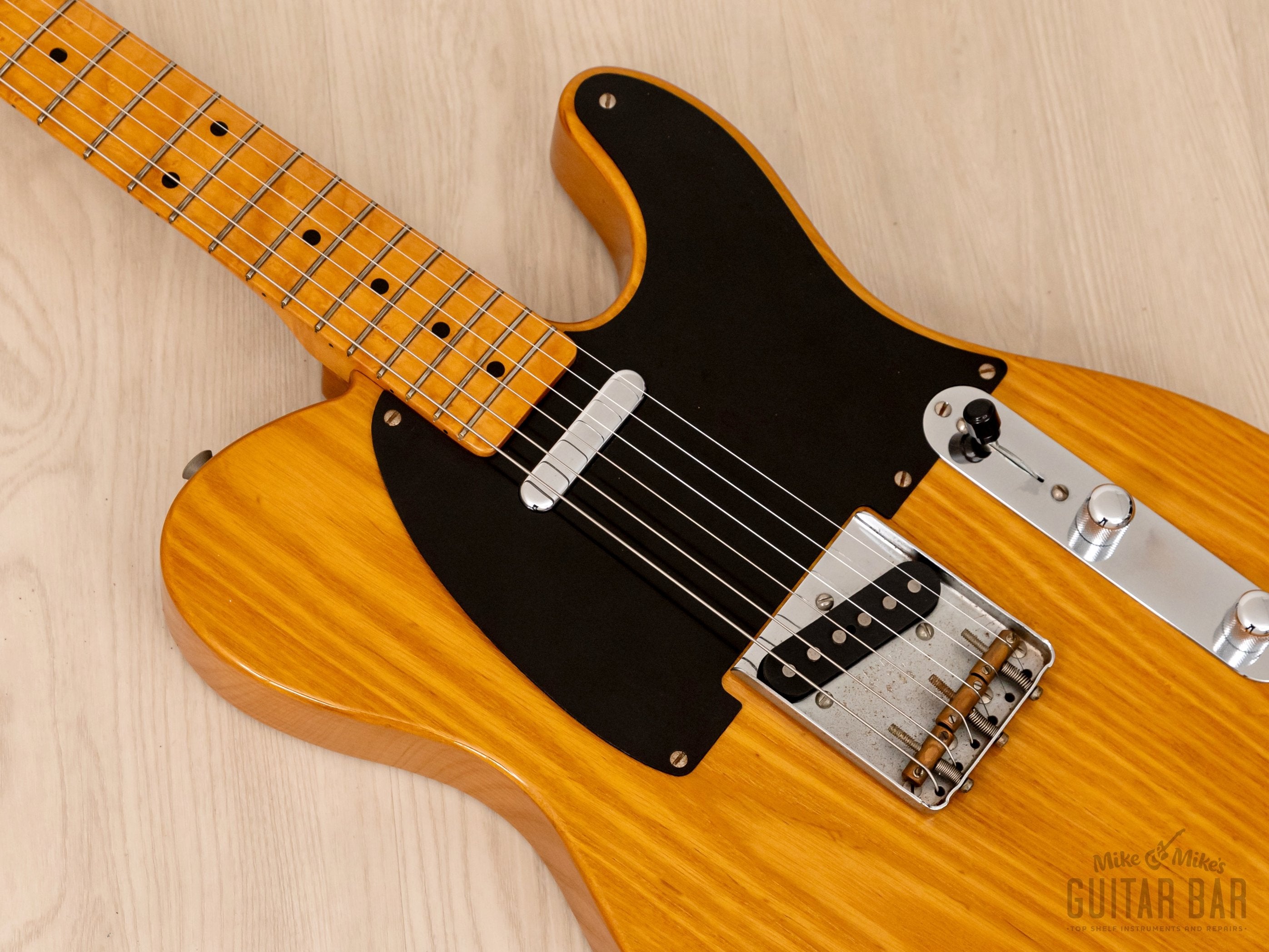 1992 Fender Custom Edition 40th Anniversary '52 Telecaster TL52-40TH Butterscotch Lacquer, Japan MIJ Fujigen