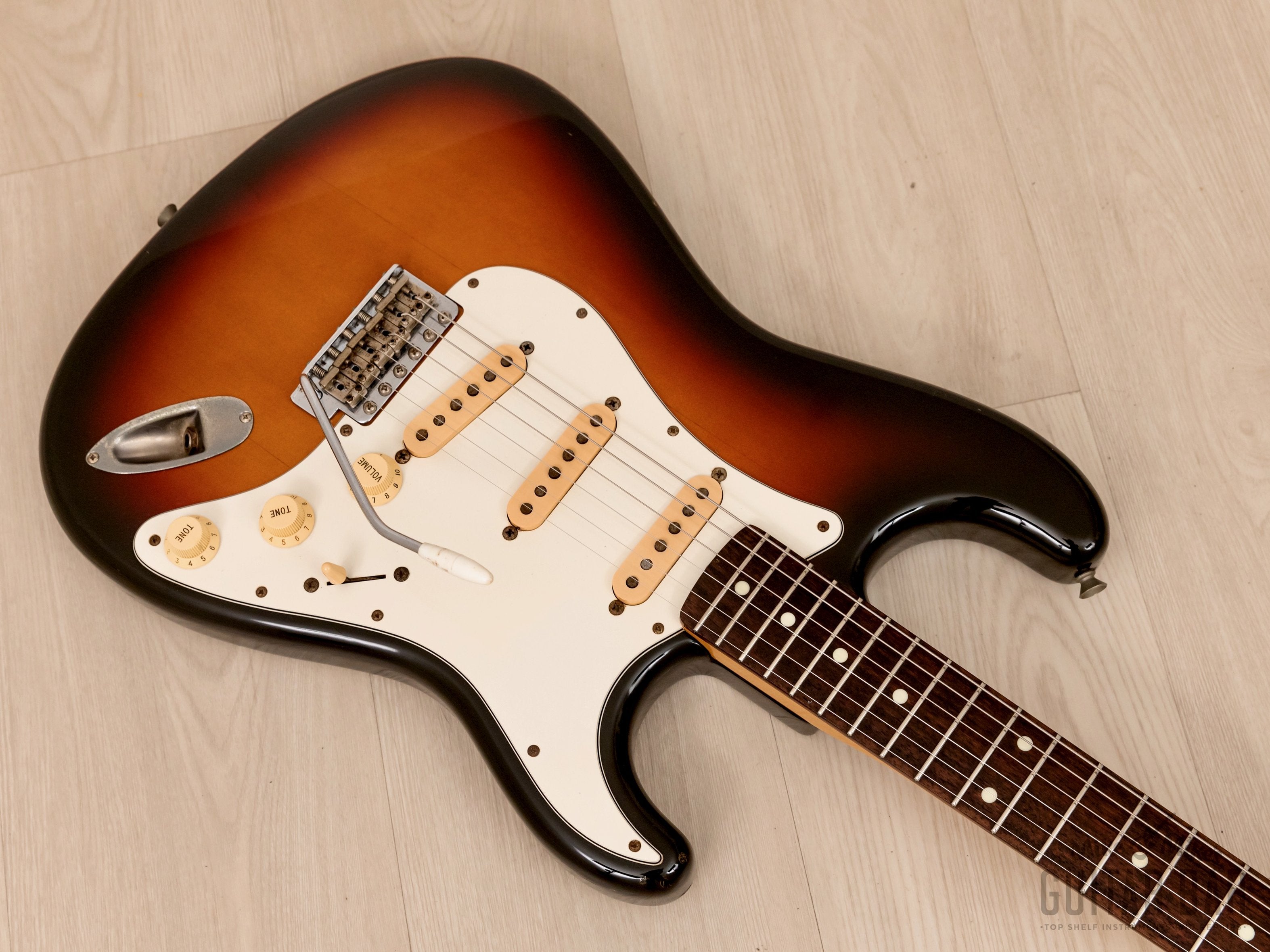 1991 Fender Stratocaster ‘62 Vintage Reissue ST62-500 Sunburst, 100% Original, Japan MIJ Fujigen