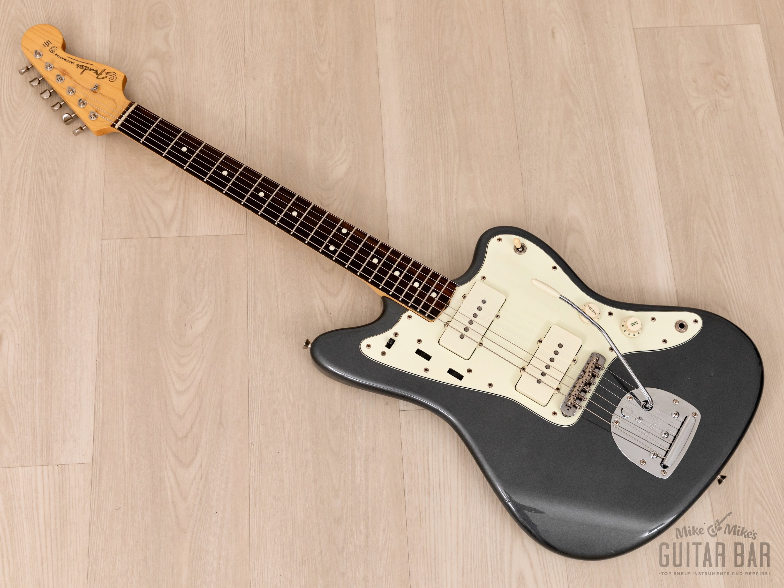2019 Fender Hybrid 60s Jazzmaster Charcoal Frost FSR w/ USA Pickups, Japan MIJ