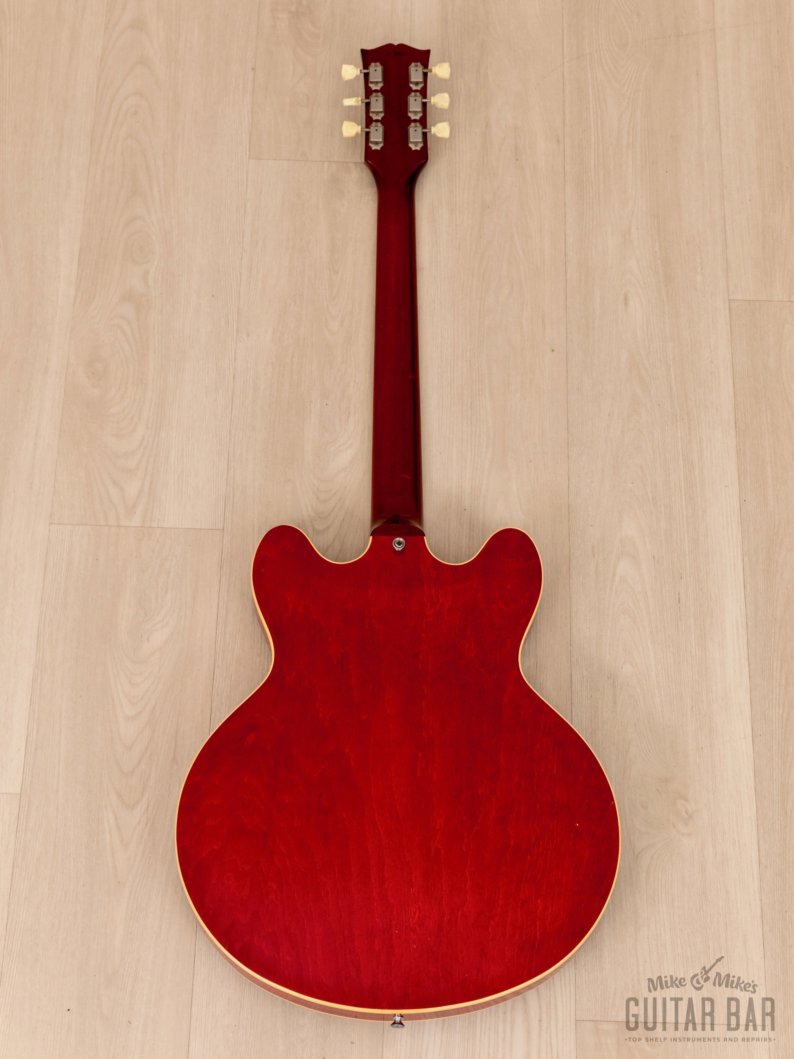 1990 Greco SA-75 Vintage Semi-Hollow Guitar 335 Cherry Mint Collection, Japan Fujigen