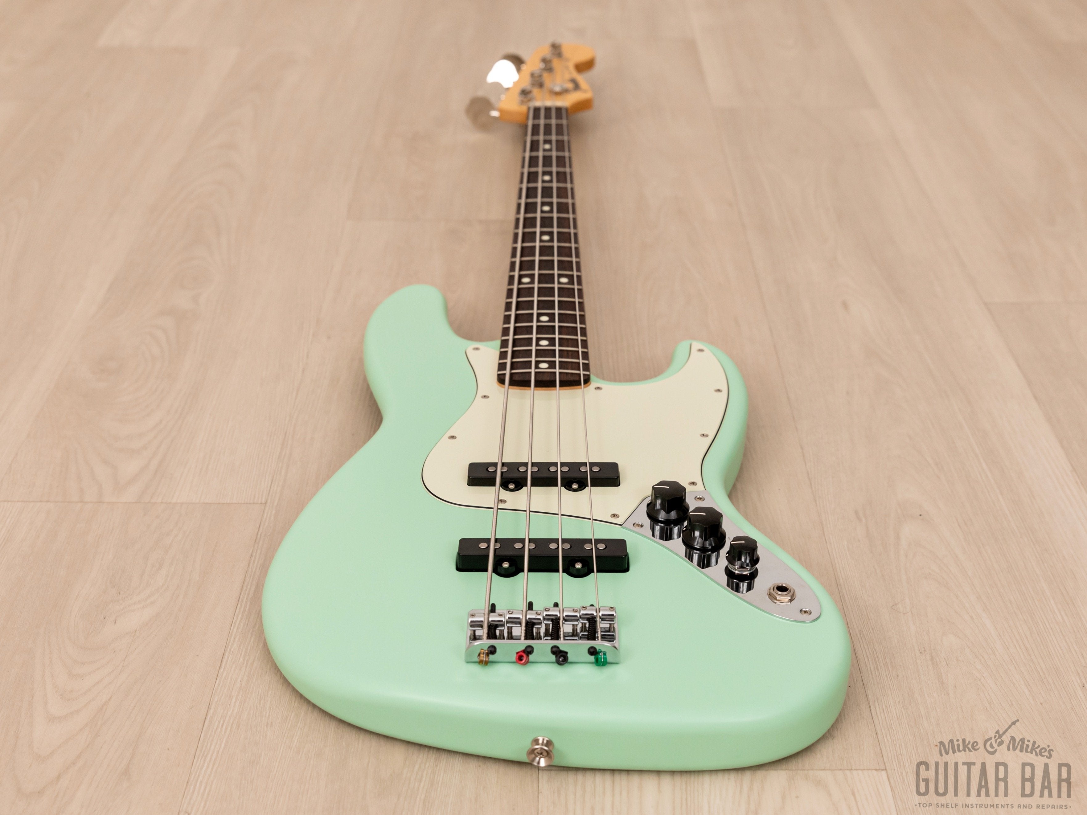2022 Fender Junior Collection Jazz Bass Short Scale Surf Green, Japan MIJ
