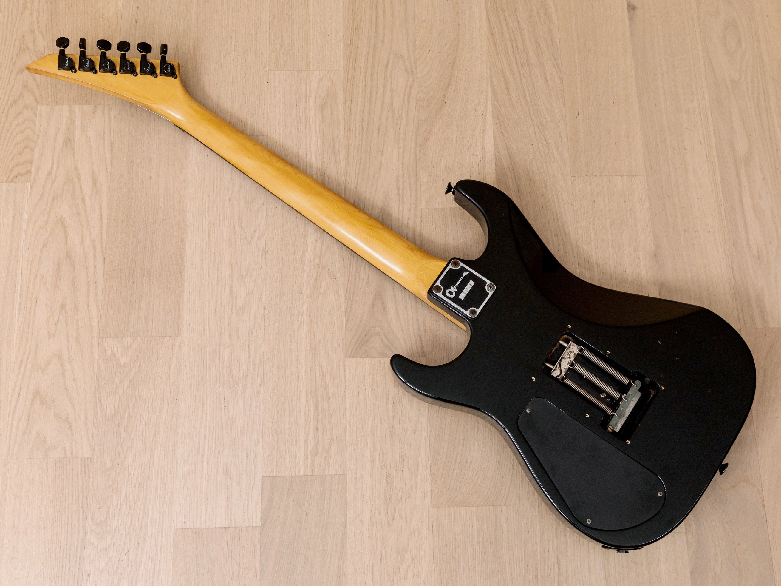 1993 Charvel by Jackson DK-065-SSH Superstrat Vintage Guitar Black, Model 3, Japan