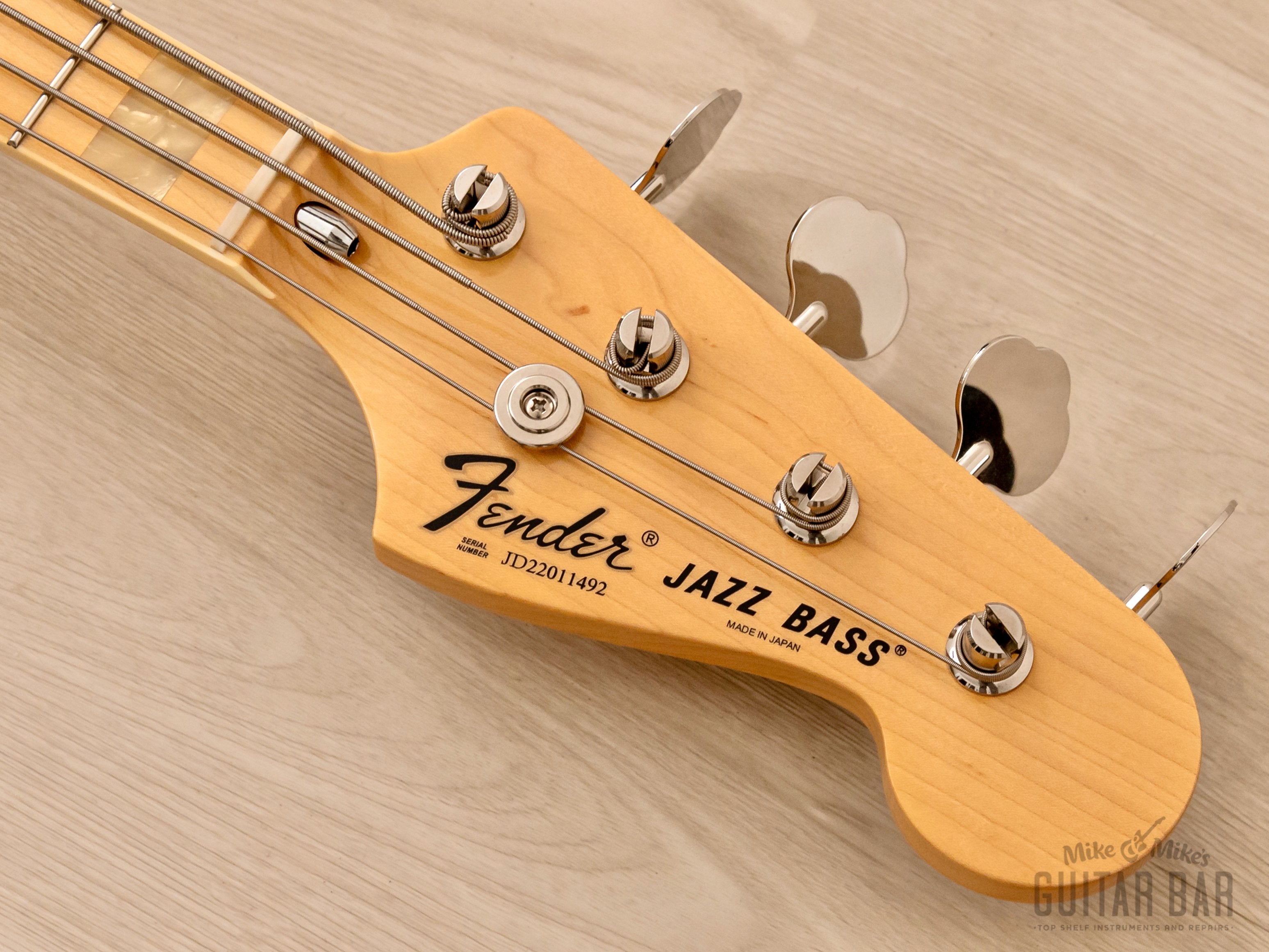 2022 Fender Limited Edition International Color Series Jazz Bass Monaco Yellow, Japan MIJ