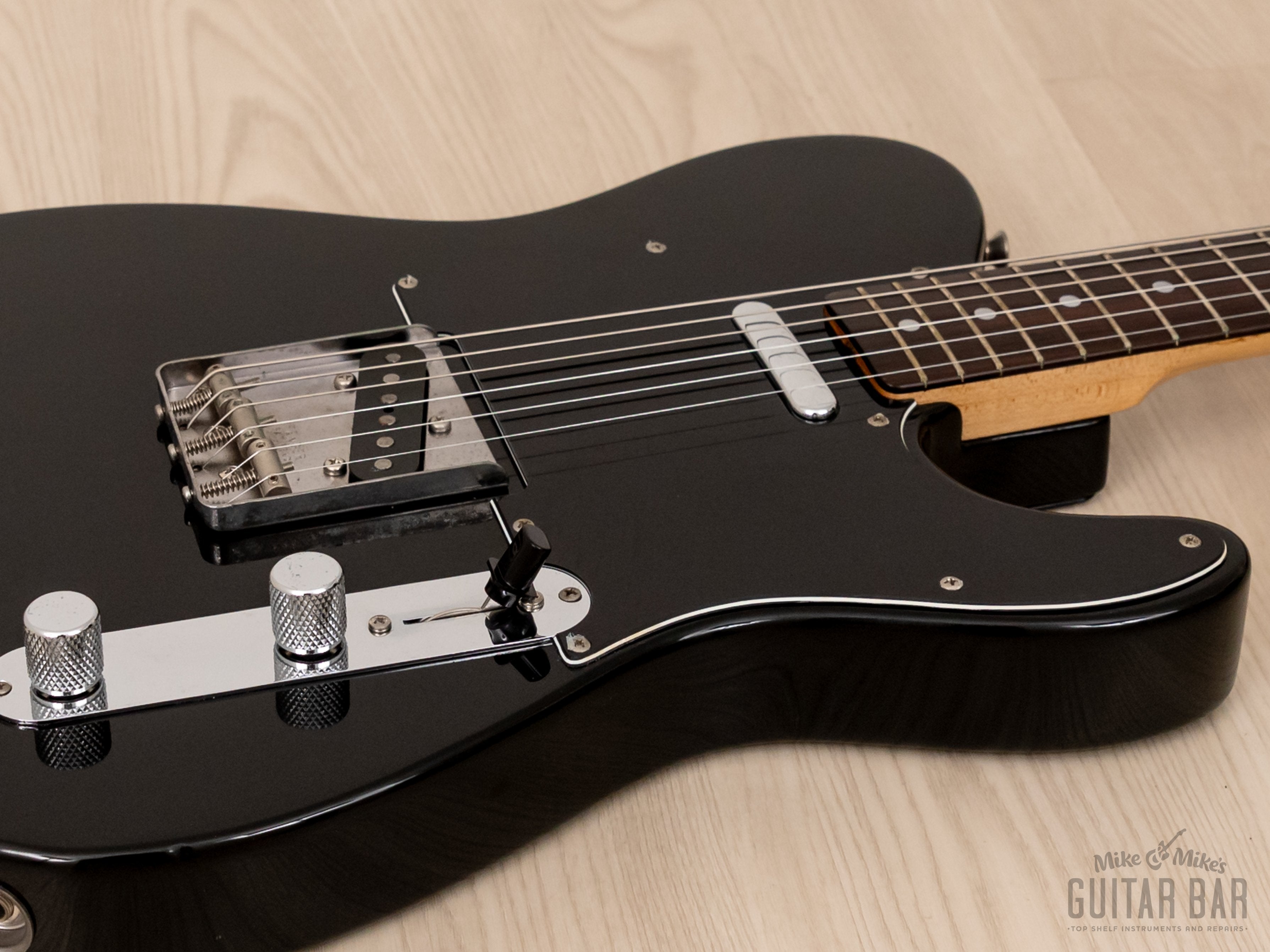 1985 Fender Telecaster '72 Vintage Reissue TL72-55 Black SQ-Serial, 100%  Original, Japan MIJ Fujigen