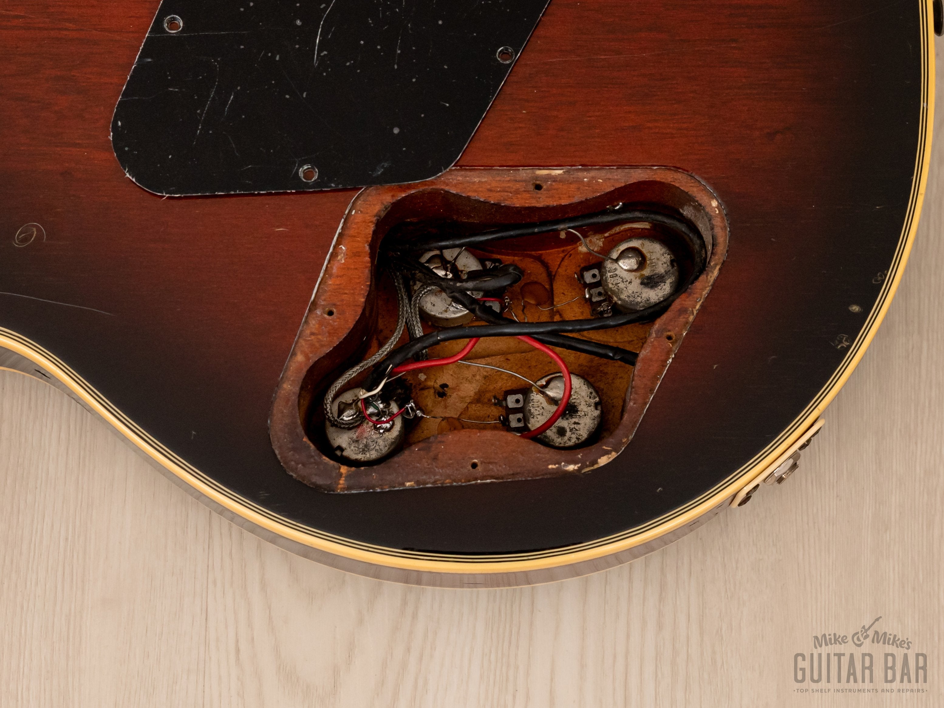 1981 Greco EG600C Super Power Custom Vintage Guitar Violin Burst w/ Dimarzio PAF, Japan Fujigen