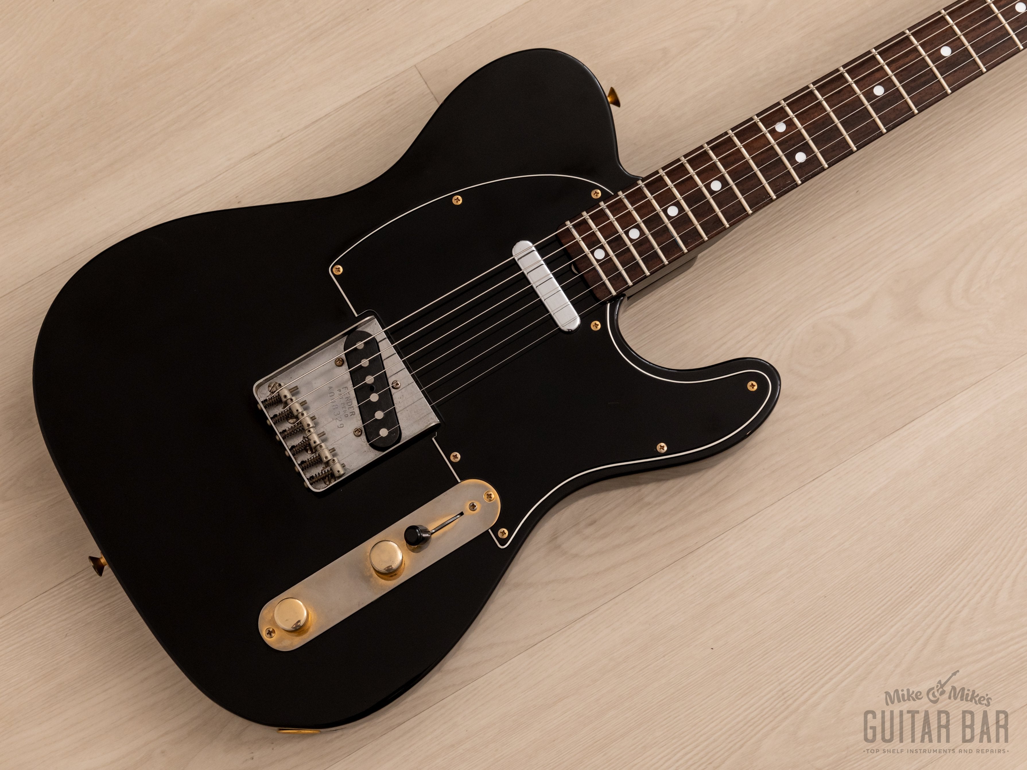 1980s Tokai Breezysound TTE Vintage T-Style Electric Guitar Black, Japan