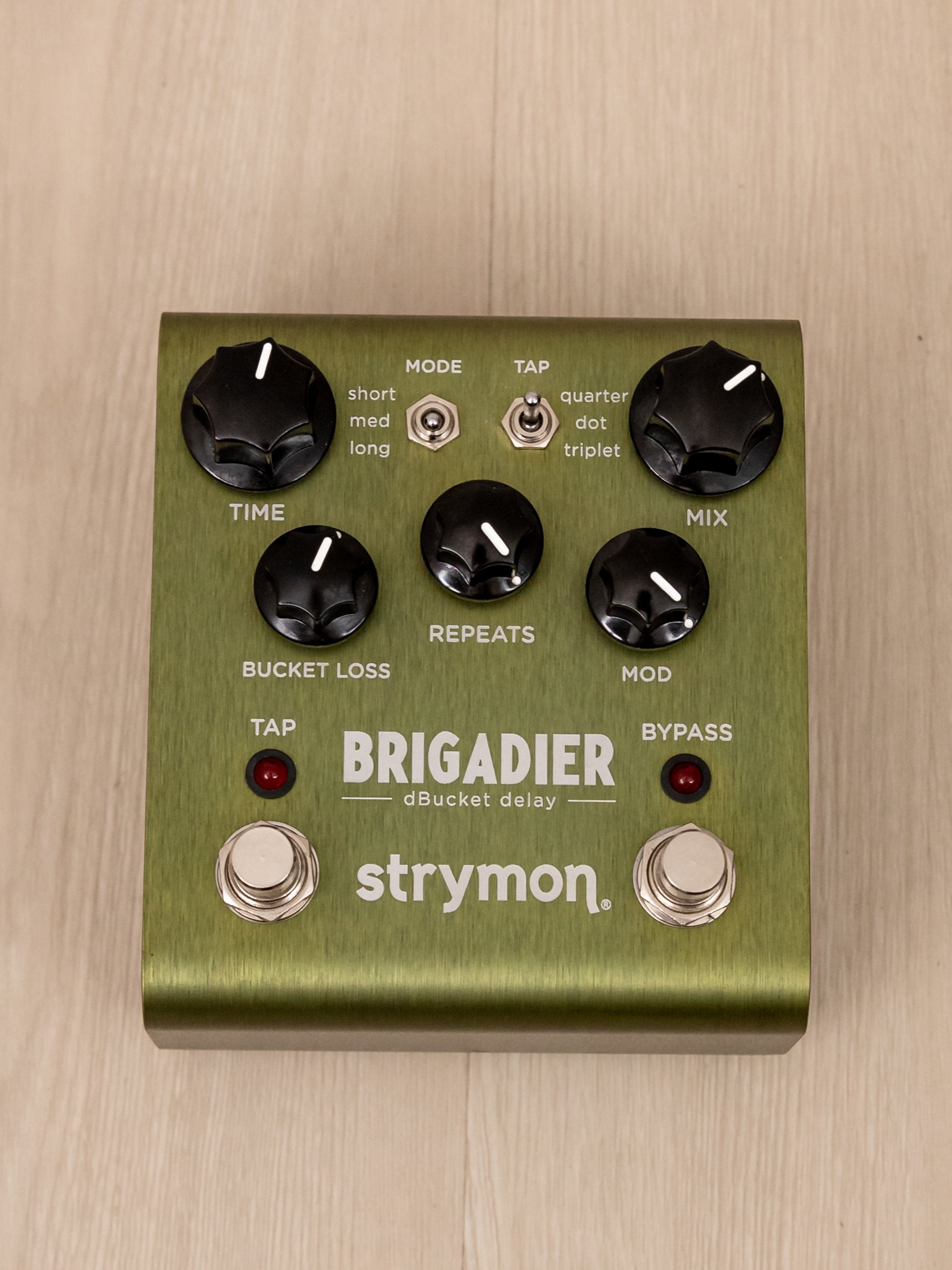 Strymon Brigadier dBucket Delay Guitar Effects Pedal w/ Box, Power Supply
