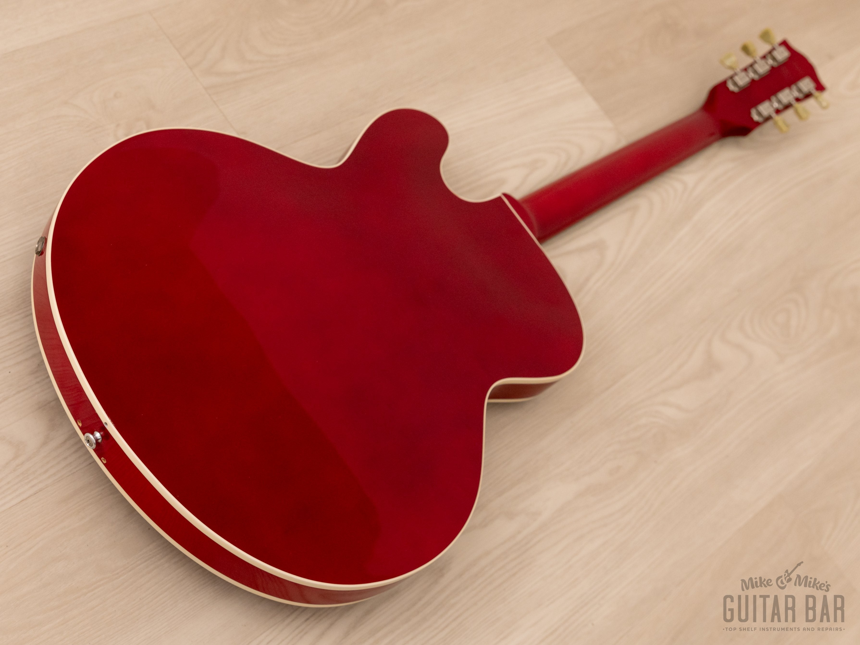 1990 Gibson Chet Atkins Tennessean Semi-Hollow Guitar Wine Red Near-Mint w/ Case & Tags, Yamano