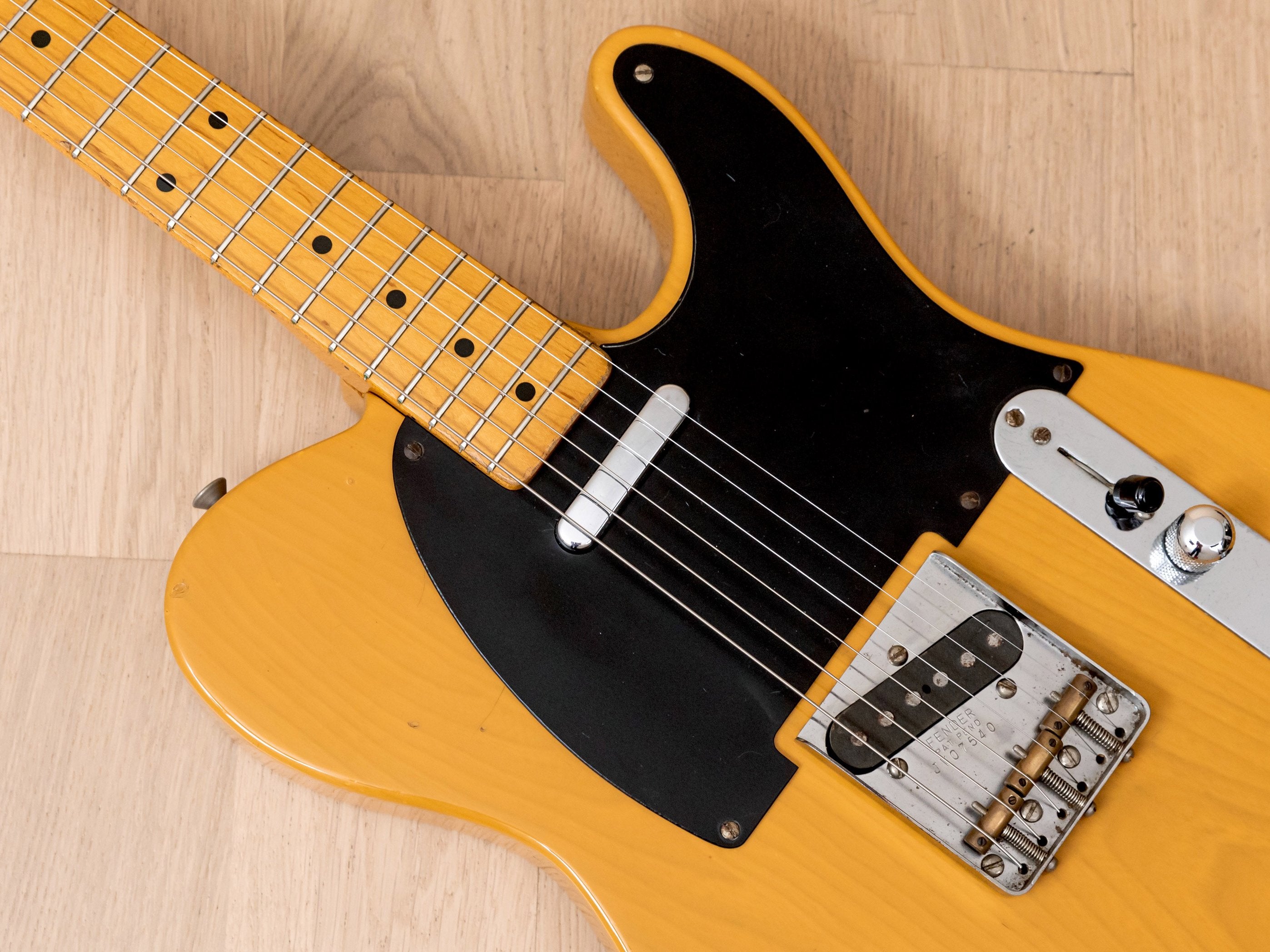 1983 Fender Telecaster '52 Vintage Reissue JV TL52-65 Butterscotch 100% Original, Japan MIJ Fujigen
