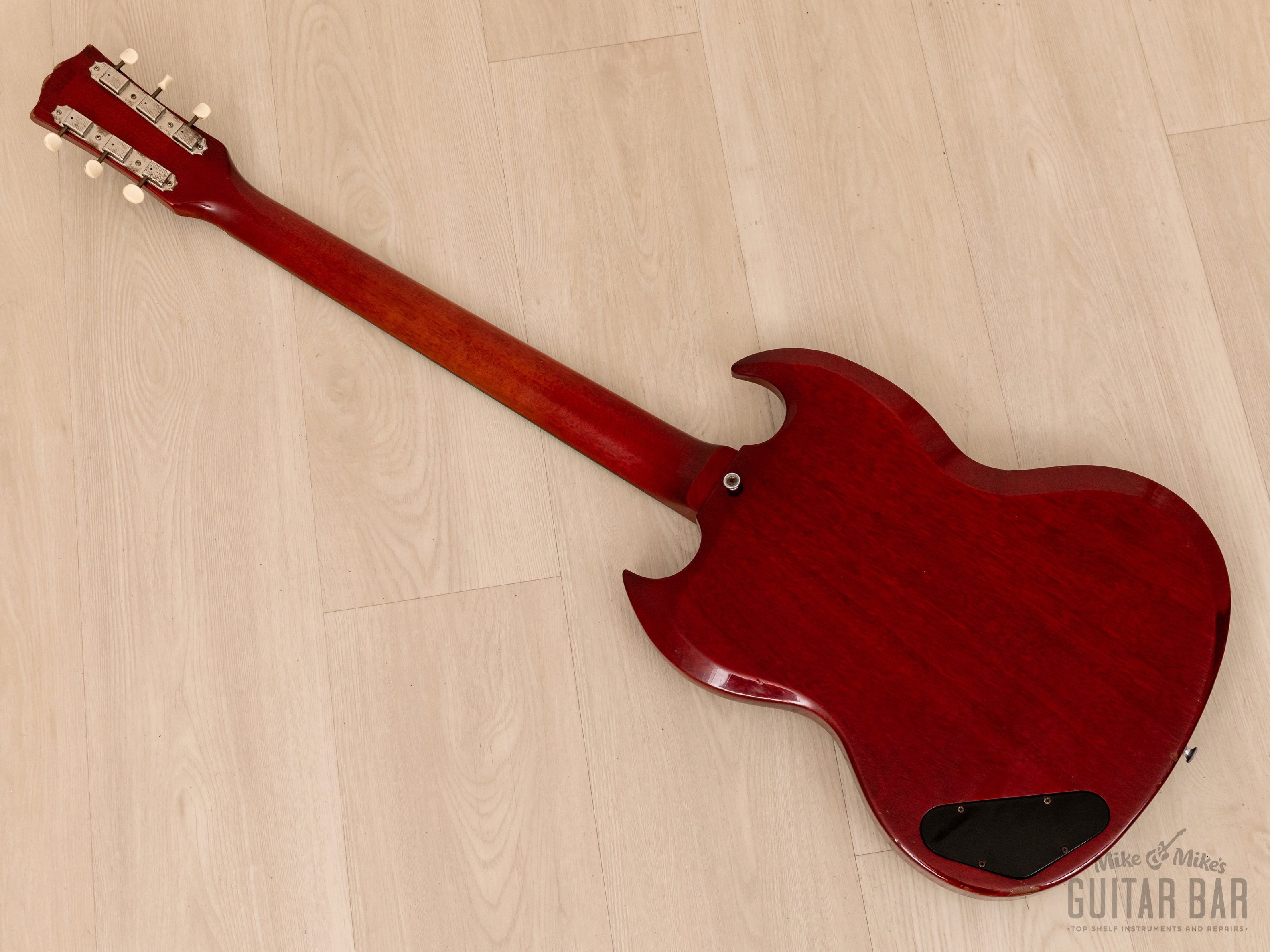 1961 Gibson Les Paul SG Junior Cherry 100% Original w/ Case