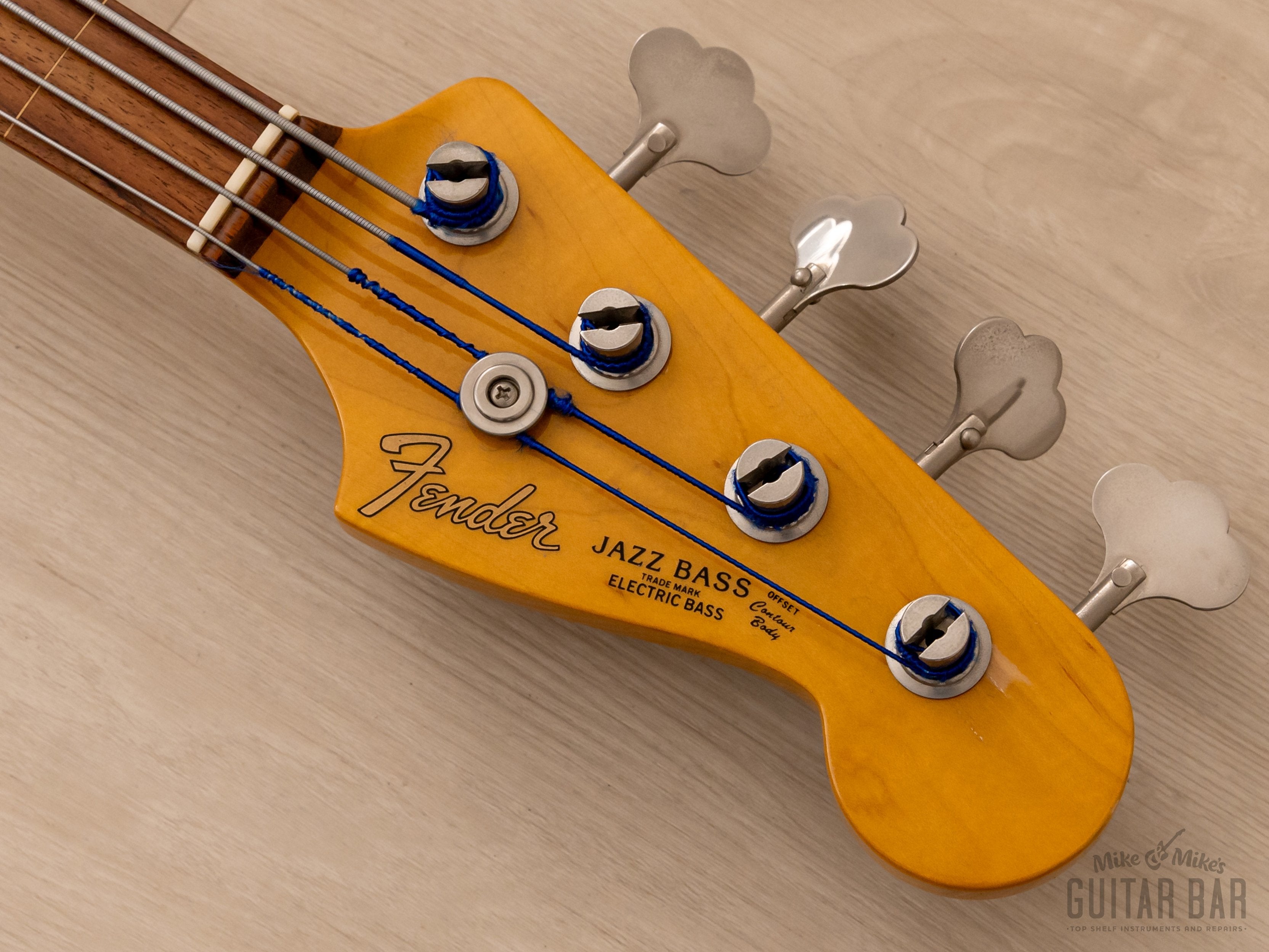 2002 Fender Jazz Bass Fretless '62 Vintage Reissue JB62-77FL w/ Seymour Duncan Basslines, Japan CIJ, Jaco