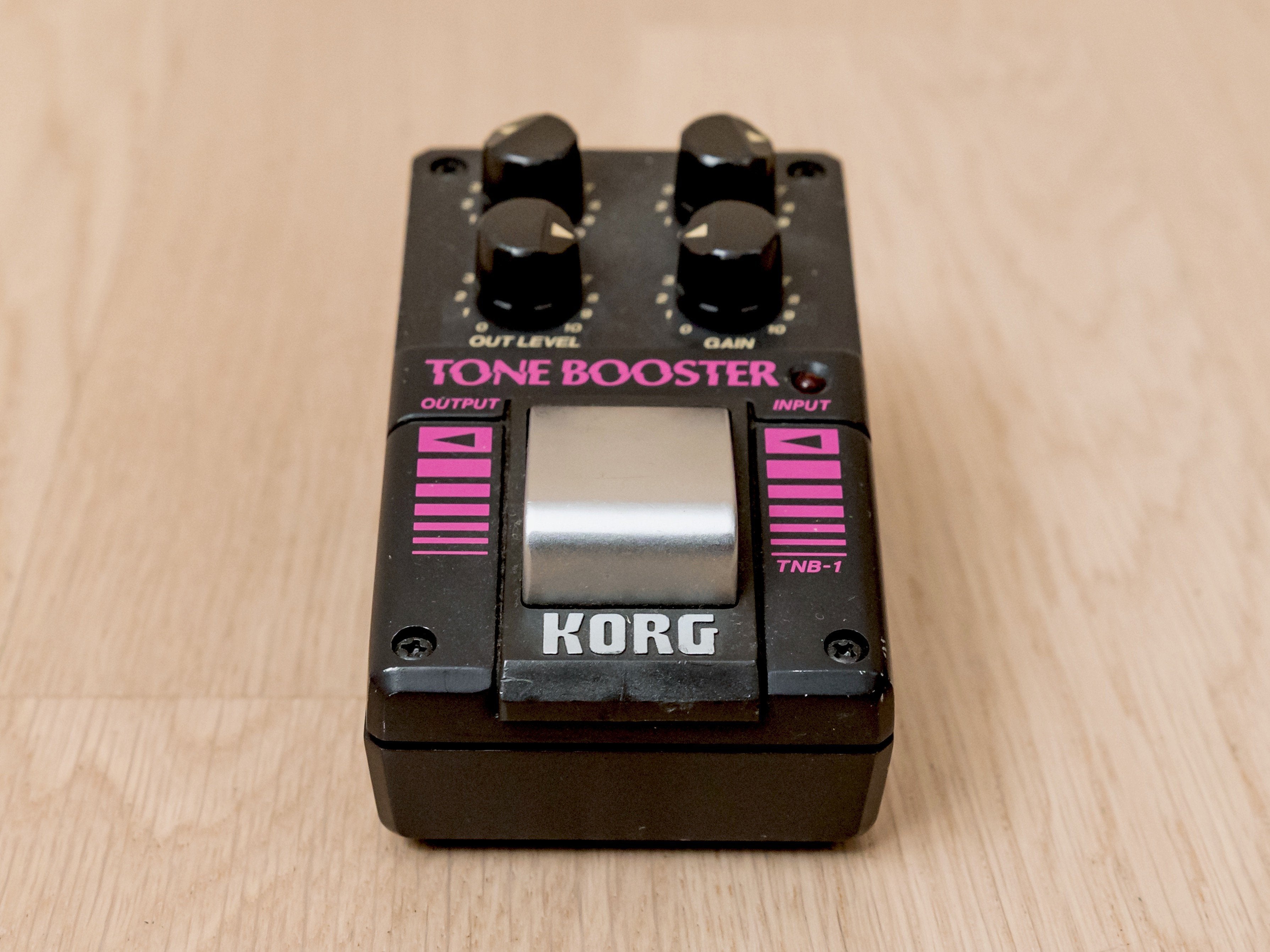Korg TNB-1 Tone Booster EQ/Boost Vintage Guitar Effects Pedal, Japan
