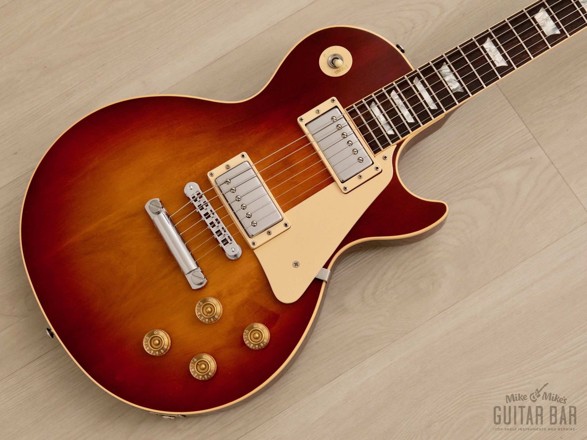 1988 Gibson Les Paul Standard Vintage Guitar Heritage Cherry Sunburst, Near Mint w/ Tim Shaw PAFs, Case