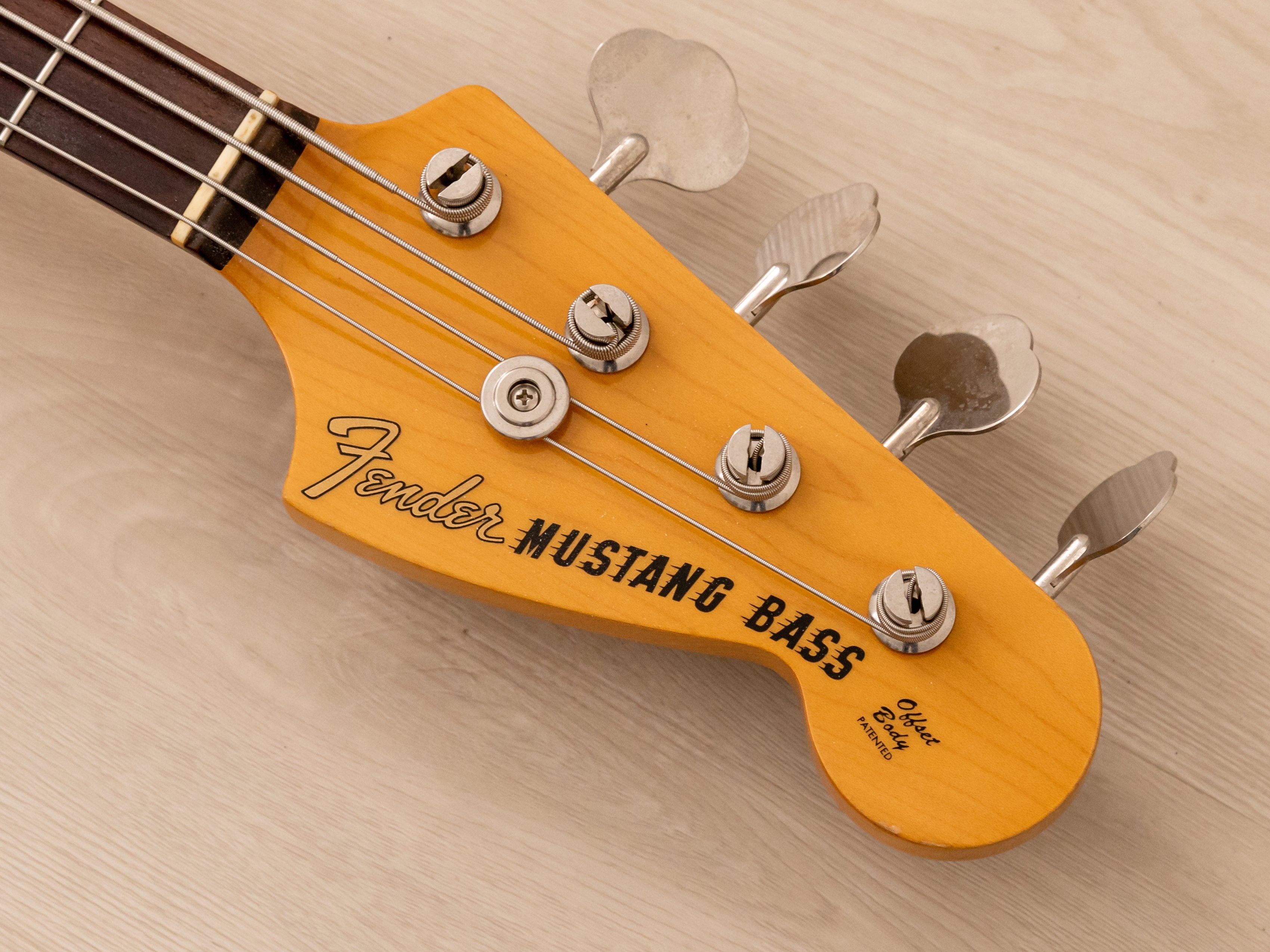 2005 Fender Competition Mustang Bass '69 Vintage Reissue MB-SD/CO Ocean Turquoise, Japan CIJ