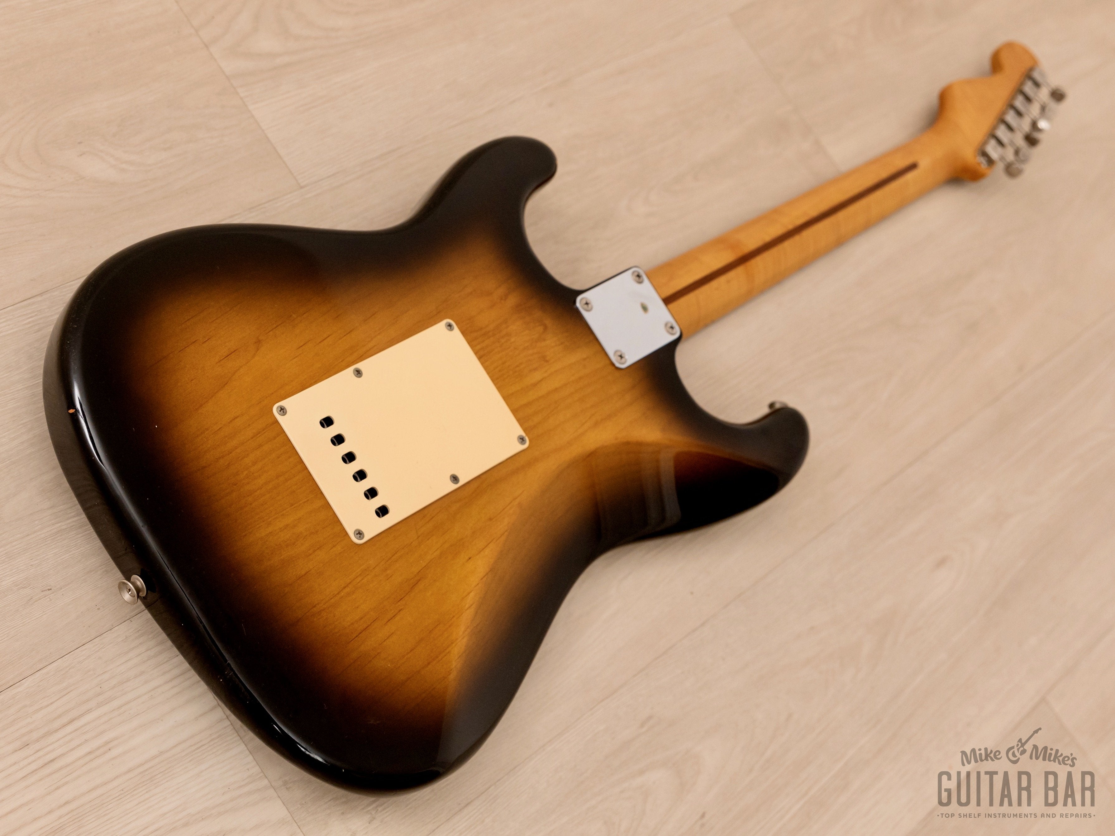 1987 Fender ExTrad '54 Stratocaster ST54-140 Sunburst Lacquer w/ USA Electronics, Japan MIJ