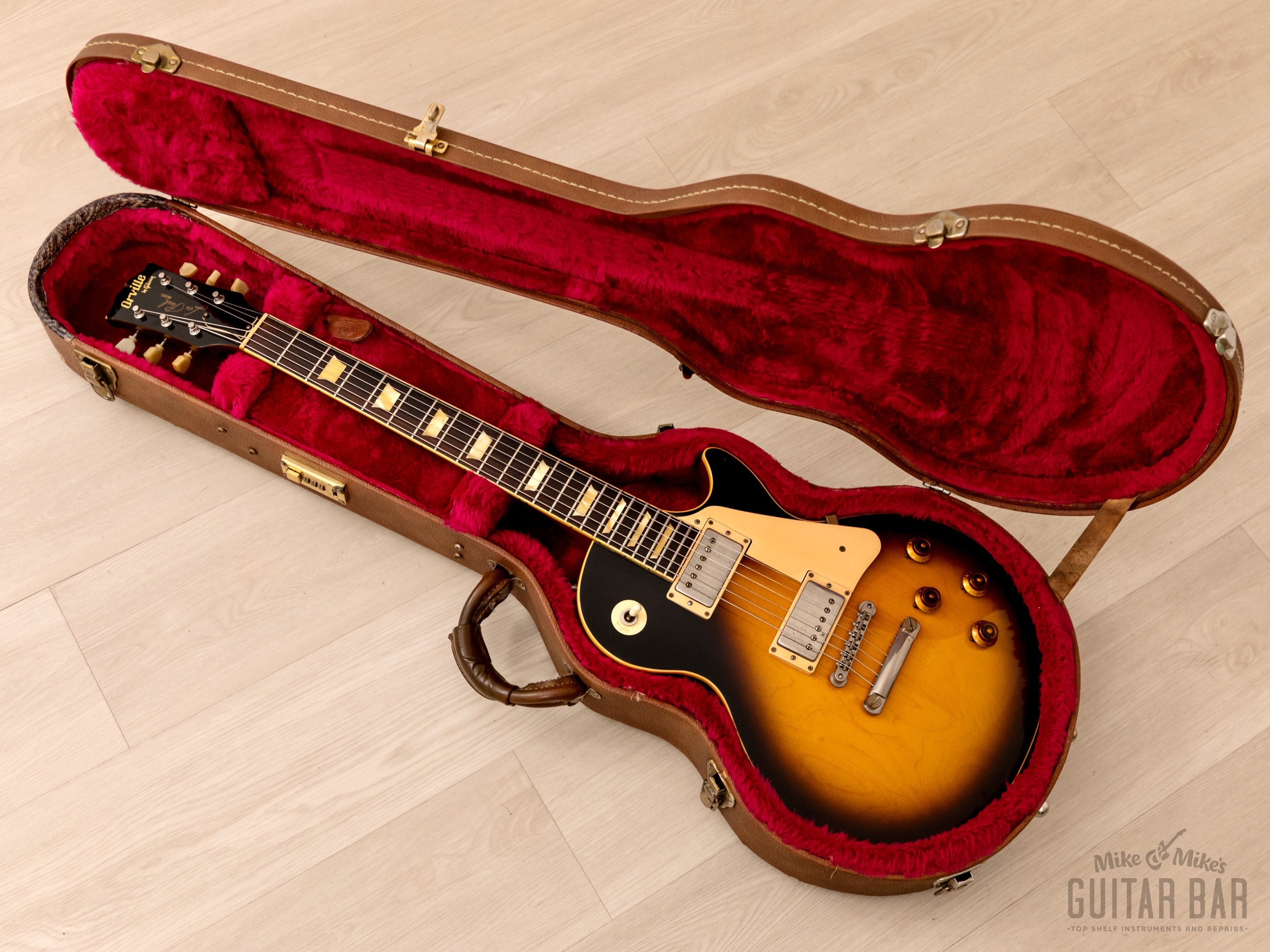 1994 Orville by Gibson Les Paul Standard LPS-75 Vintage Sunburst w/ Case,  57 Classic PAFs