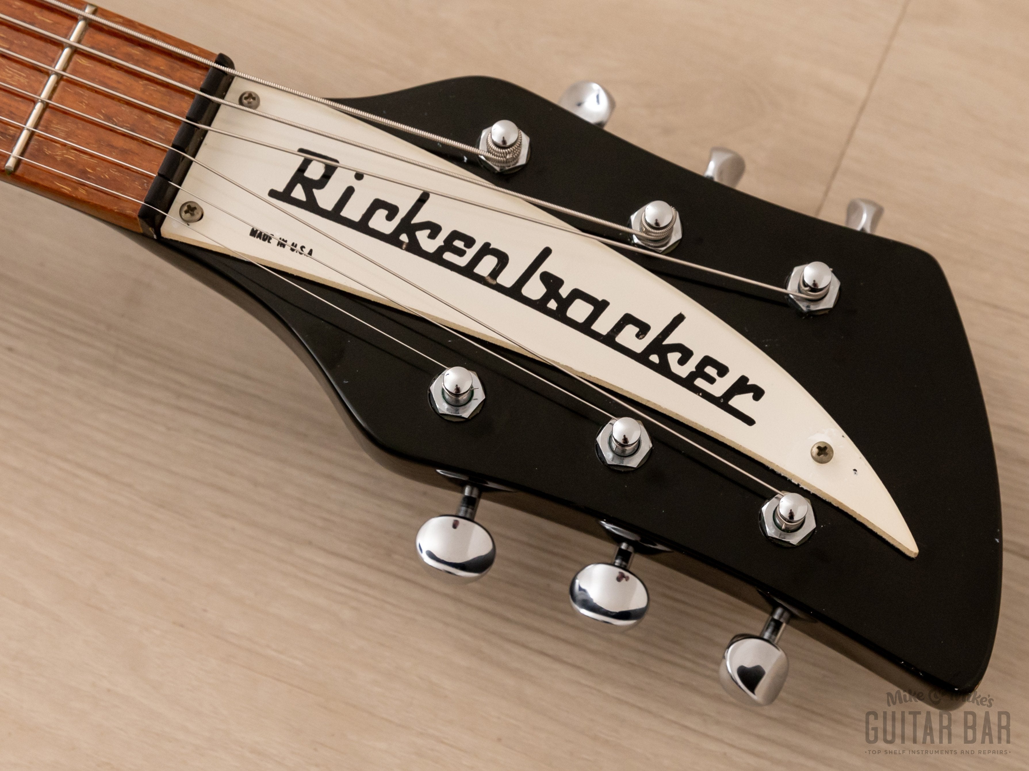 1987 Rickenbacker 325V63 Vintage Electric Guitar Jetglo John